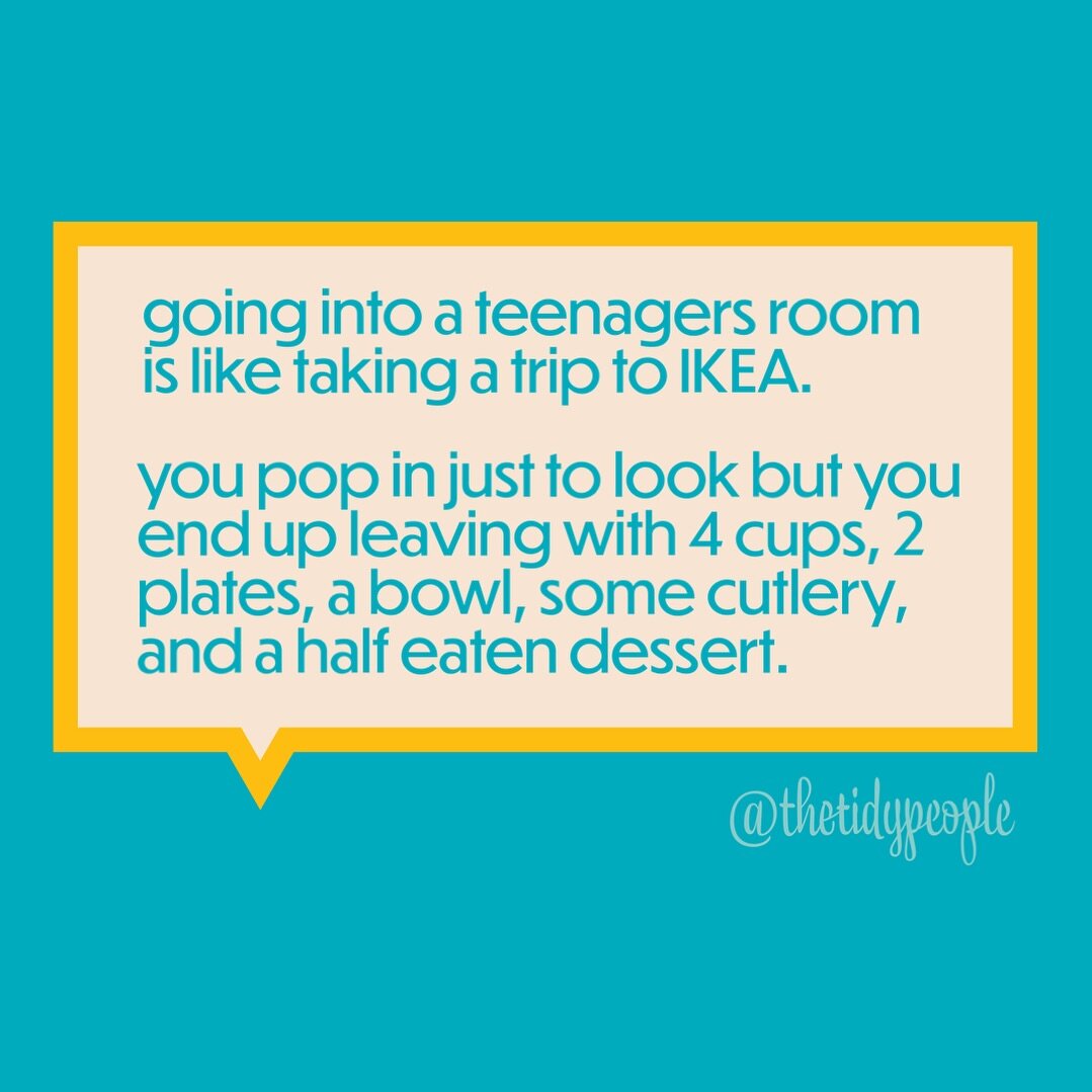 is it just us, or do you leave BOTH @ikea and a teens room with everything except for the thing you originally went in for? 😅