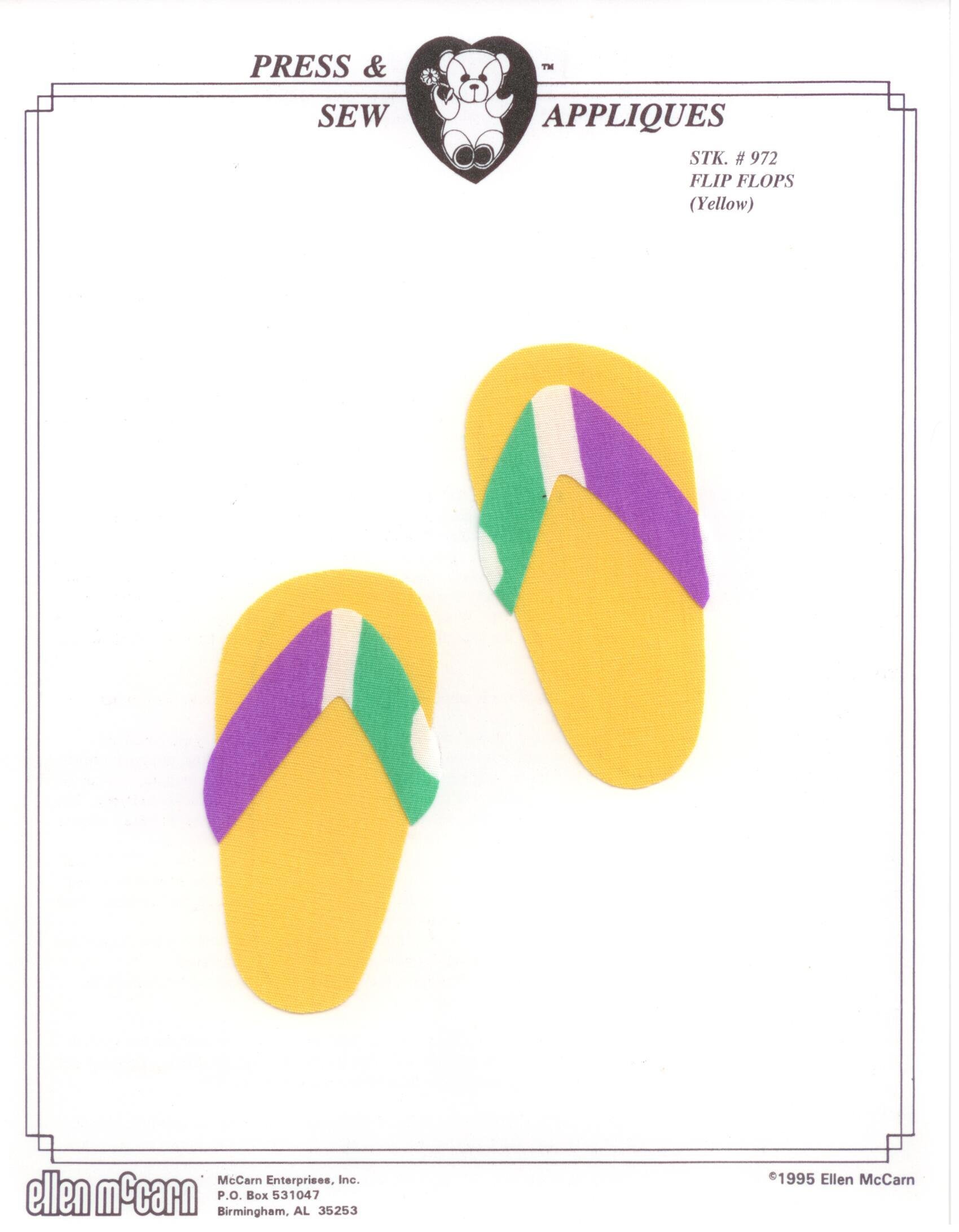 Flip Flops (Yellow)