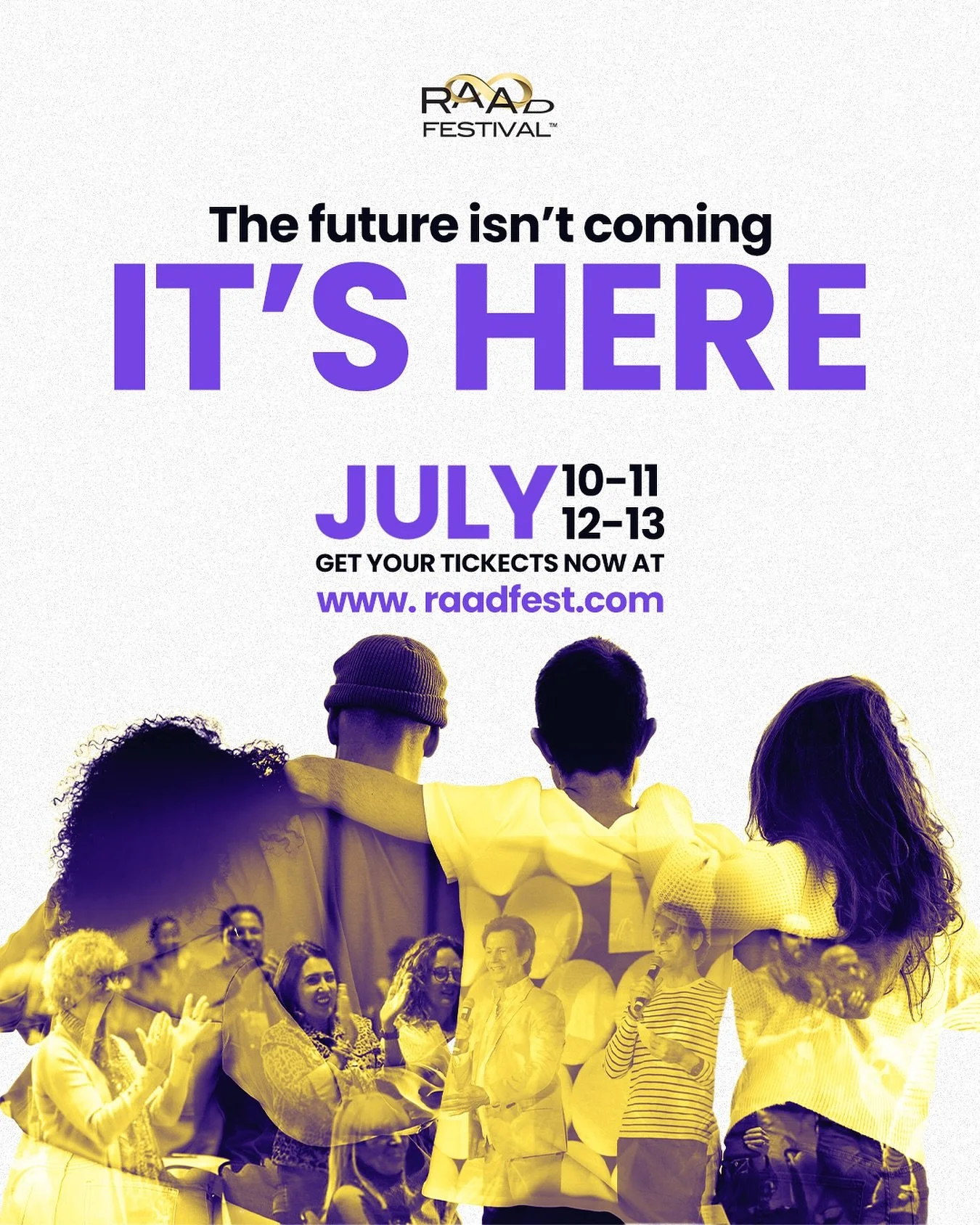 📅 RAADfest 2025 is just days away.
The science, the stories, the energy&hellip; it&rsquo;s all about to unfold.

✨ Whether it&rsquo;s your first time, your fifth  or your tenth&mdash; this year brings the energy, the breakthroughs, and the excitemen