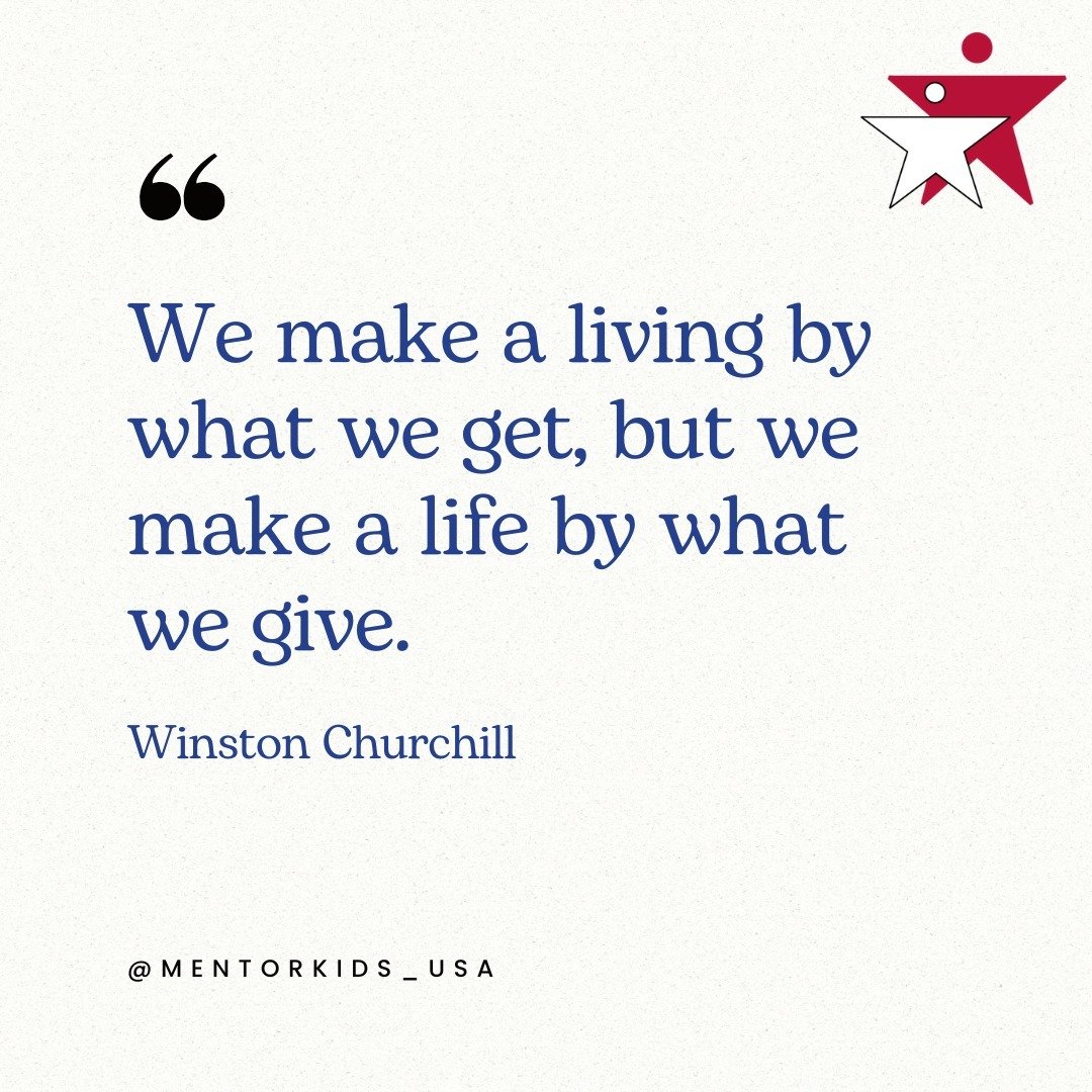 Life's richest rewards aren't measured by what we accumulate, but by the impact we leave behind through our acts of giving. #VolunteerAppreciation #MentorKidsUSA #WeLoveOurVolunteers #nationalvolunteerweek #nonprofit #PhoenixArizona #volunteerweek