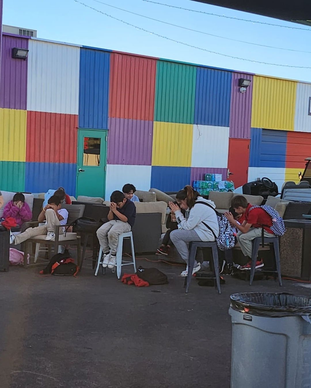 During bible class, our students prayed for their and other needs. It was a beautiful moment. 🤗 🙏  #Prayer #makingadifference #Godisgood #Maryvale #MentorKidsUSA