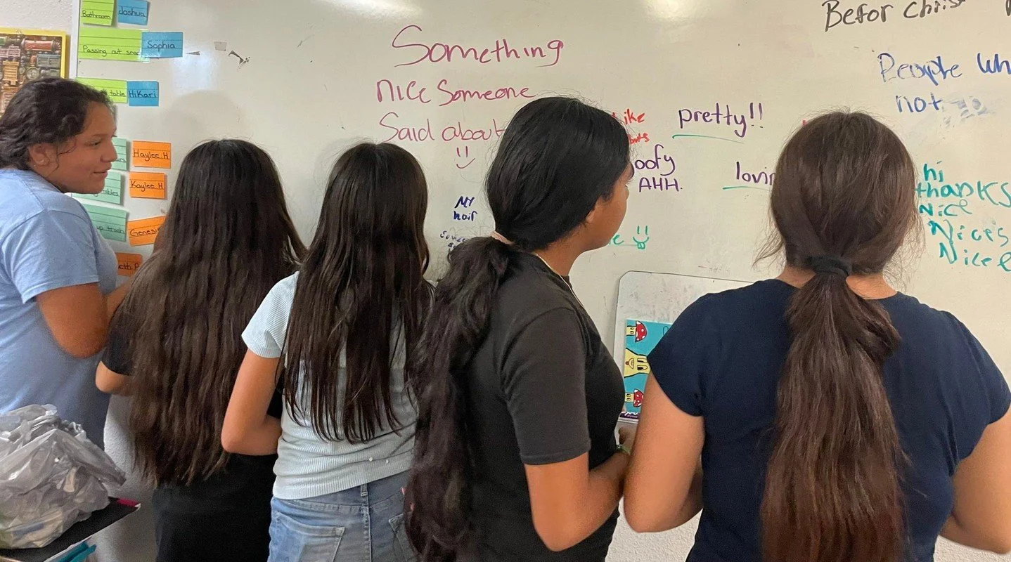 What is something nice someone has said to you? Encouraging nice words with our Palomino students 
#MentorKidsUSA #BuildingLeaders #LeadersStartHere #LeadAZ #AZYouthRising #PalominoPromise