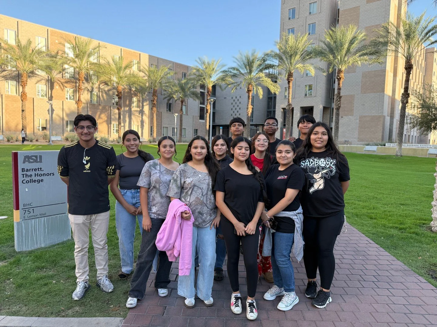 Today our iLEADers had the great opportunity to go on a field trip to ASU and be guided by our previous iLEAD graduate Aldo! 
#MentorKidsUSA #BuildingLeaders #LeadersStartHere #LeadAZ #AZYouthRising #PalominoPromise