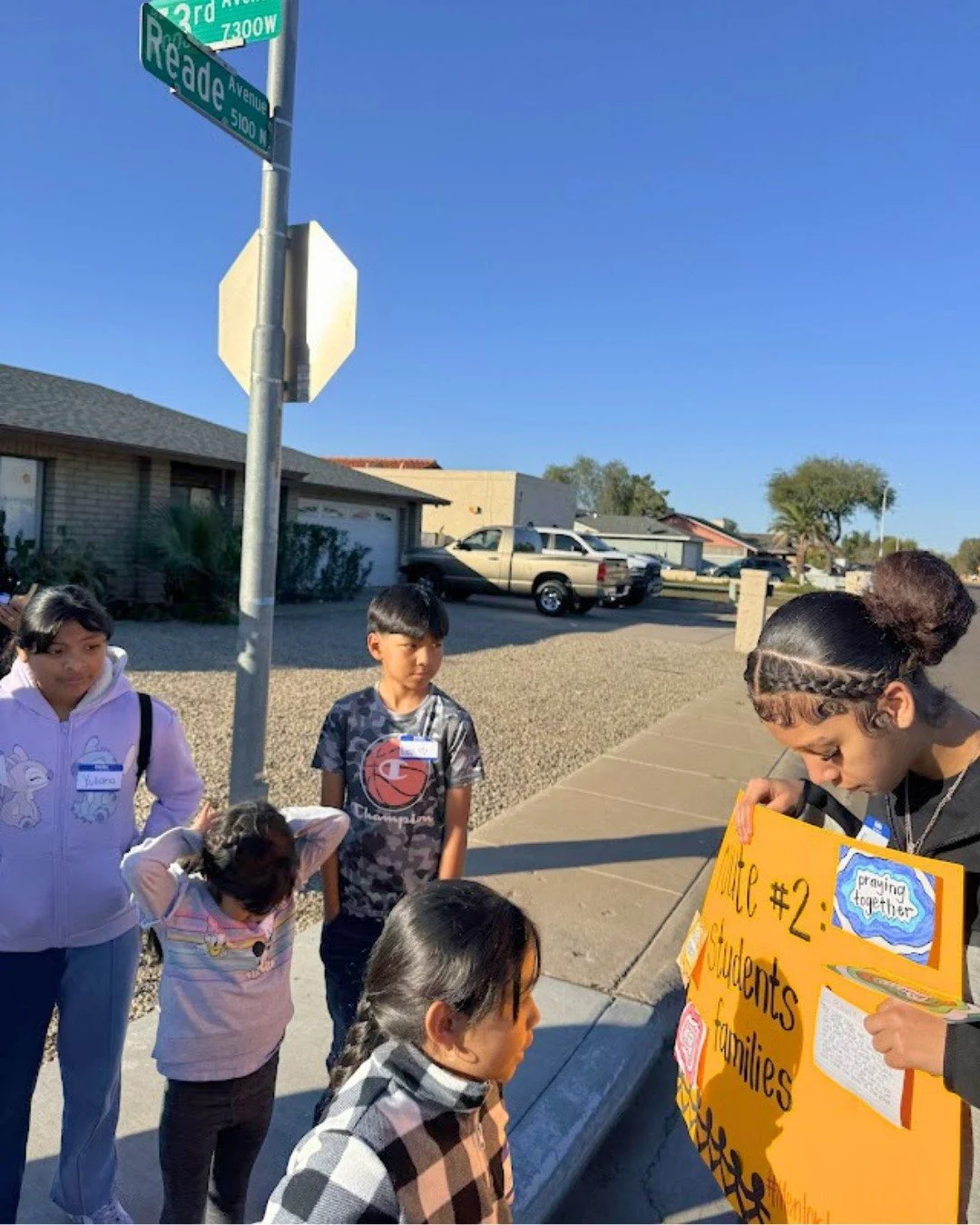 Just thinking about how powerful it is when a community shows up and prays together. 💛

Over Maryvale. Over our students and families. Over strength, safety, and what&rsquo;s possible.

Small steps. Bold faith. A whole lot of hope.

Grateful for the