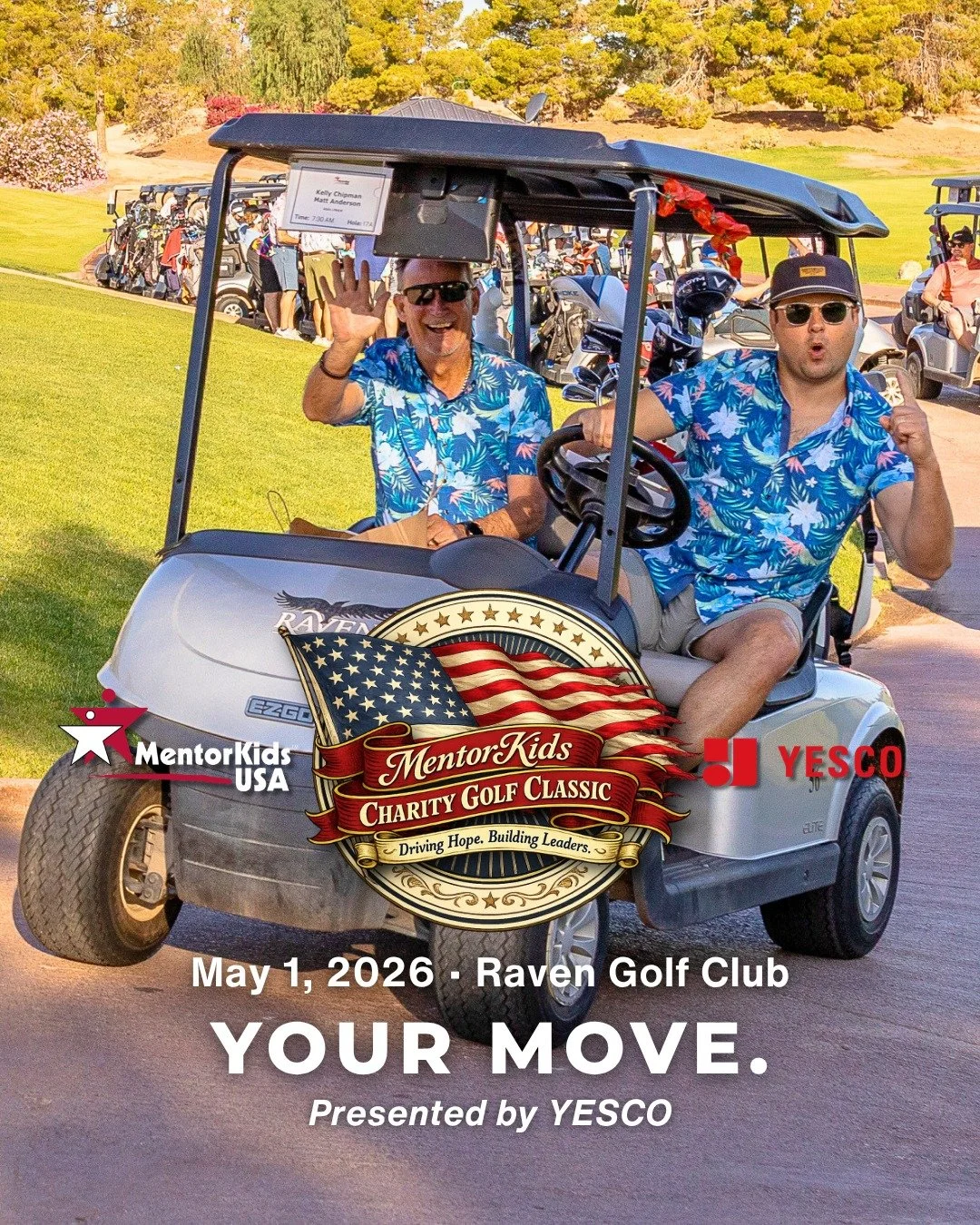 This is the last call. ⛳️May 1 is coming fast - and so is the cutoff to sponsor or register for the MentorKids Charity Golf Classic.

If you've been thinking about it, now is the moment.

Every $1,000 raised sends one student to Summer Enrichment Cam