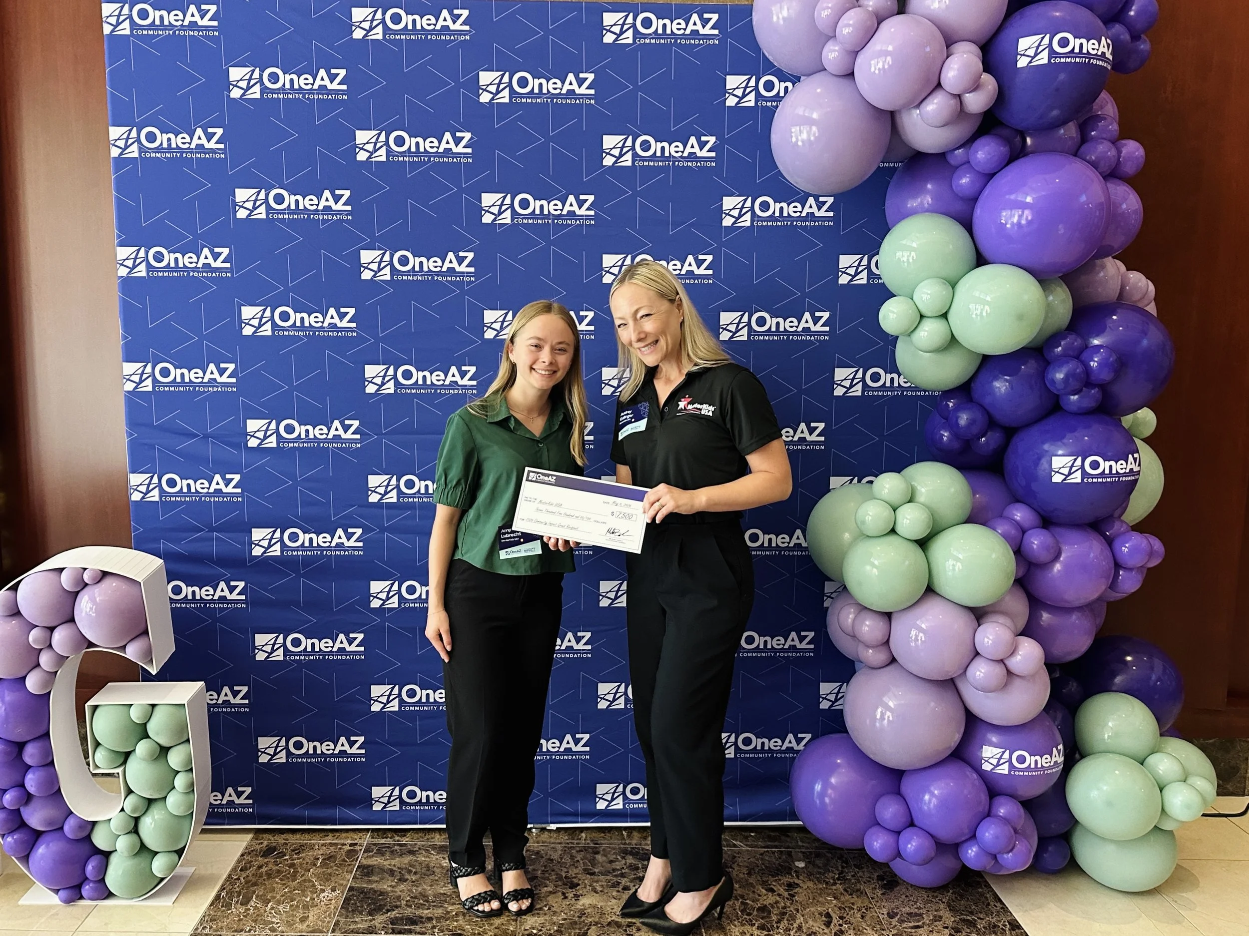 OneAZ Community Foundation Awards Grant to MentorKids USA