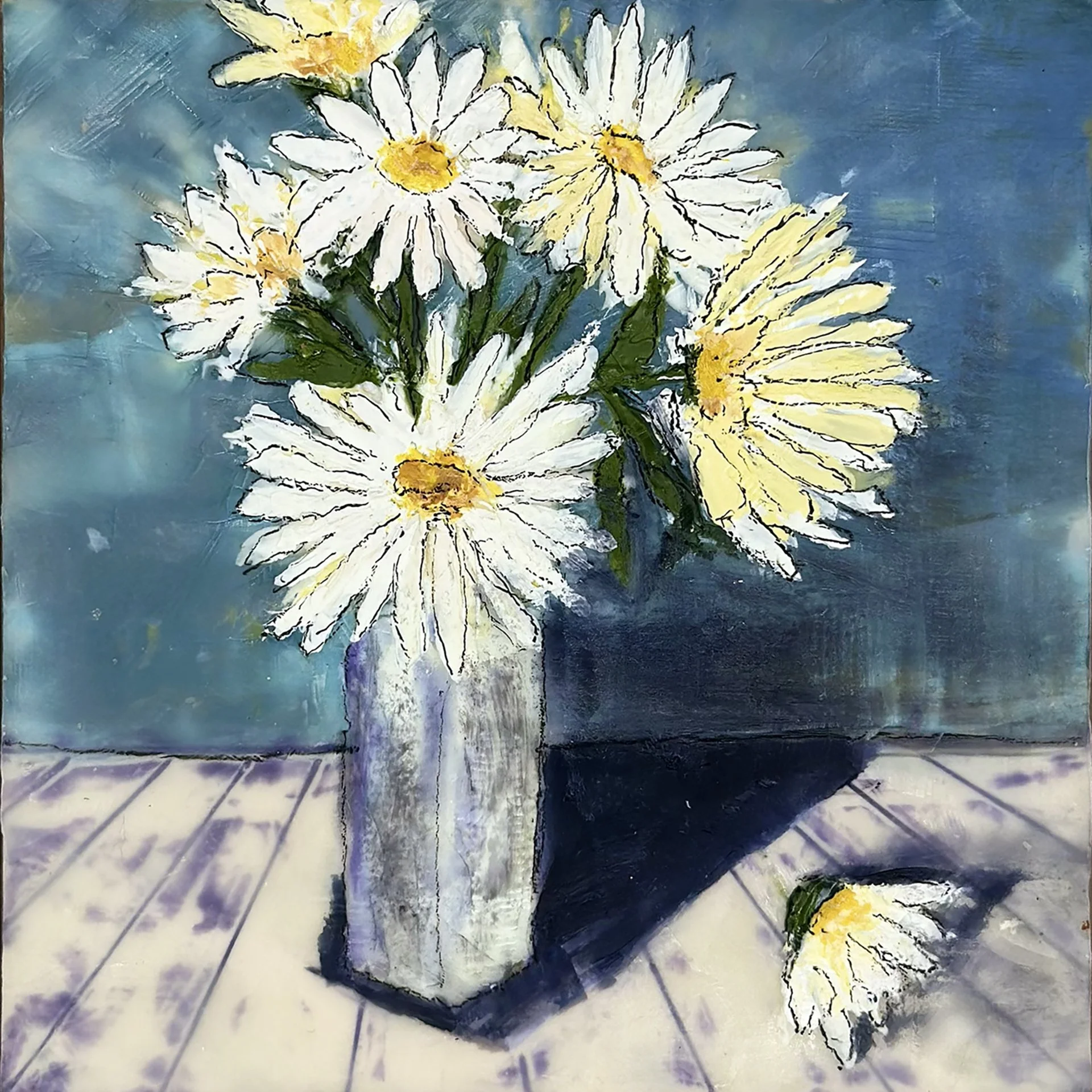 3. Daisies unframed.jpg