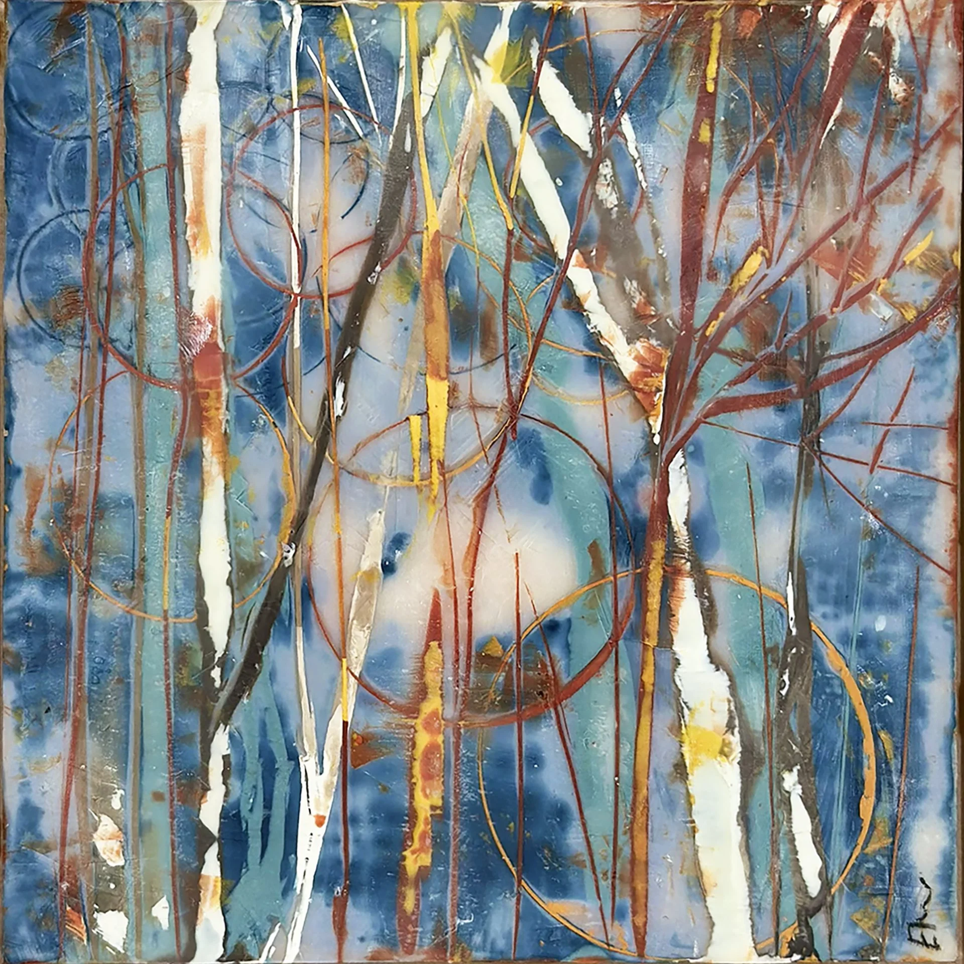 3. Blue Trees Unframed.jpg