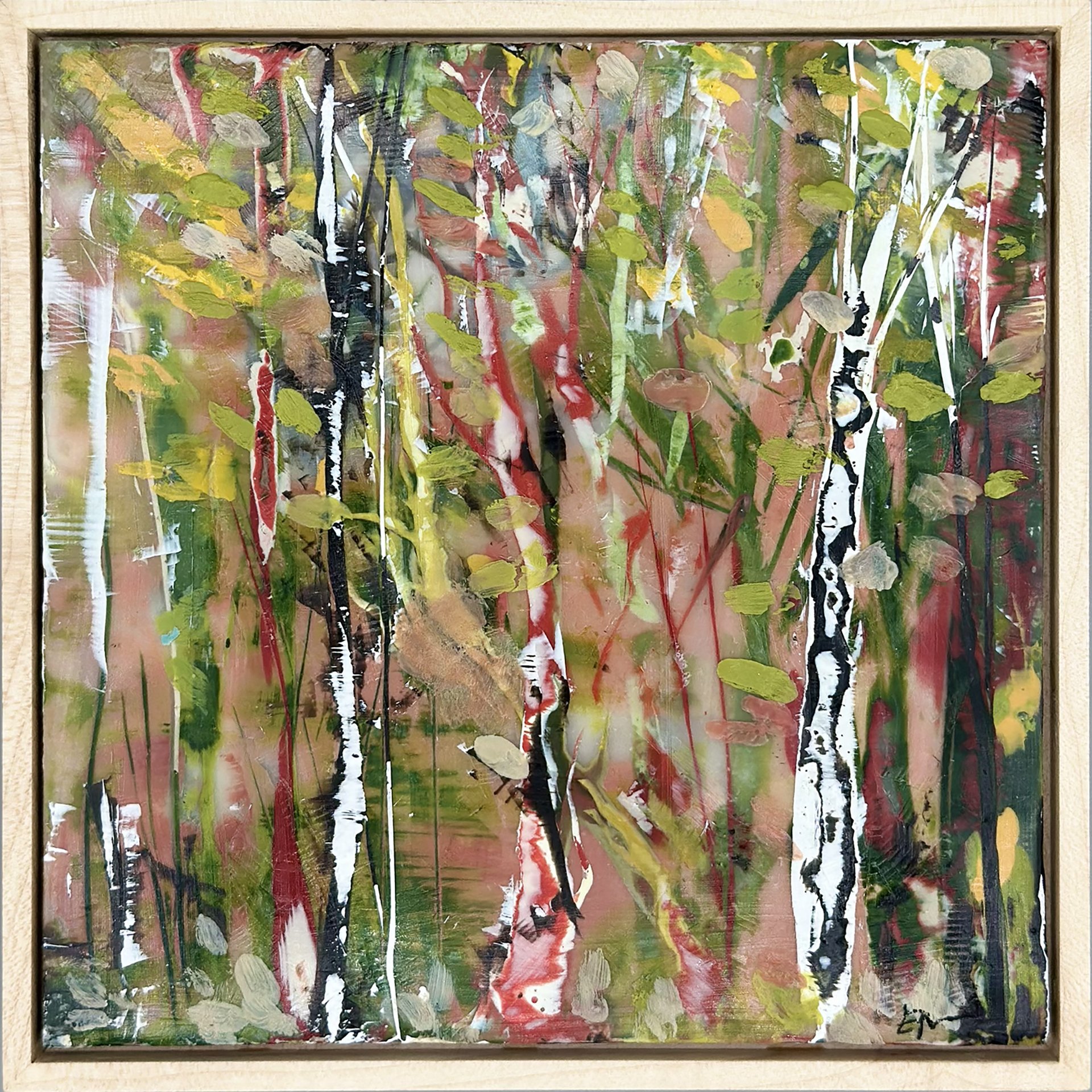 2. Pink Trees framed.jpg