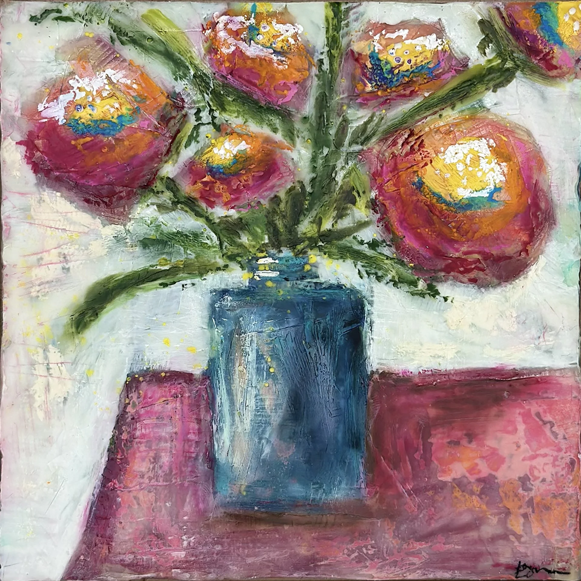 3. Pink Flowers Unframed.jpg