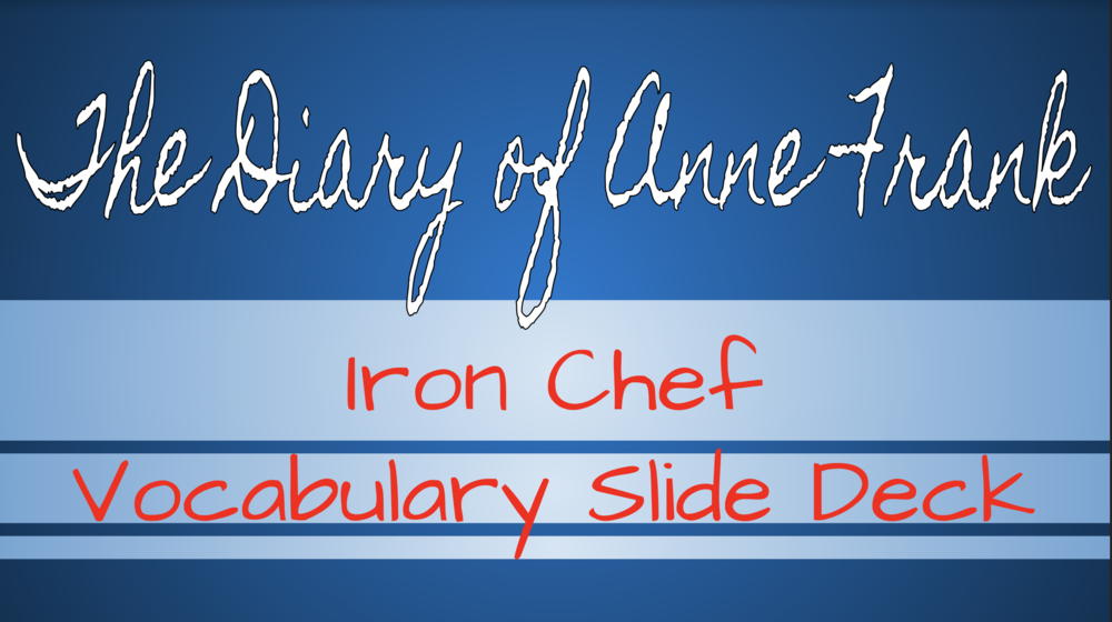 Iron Chef Template — EduProtocols