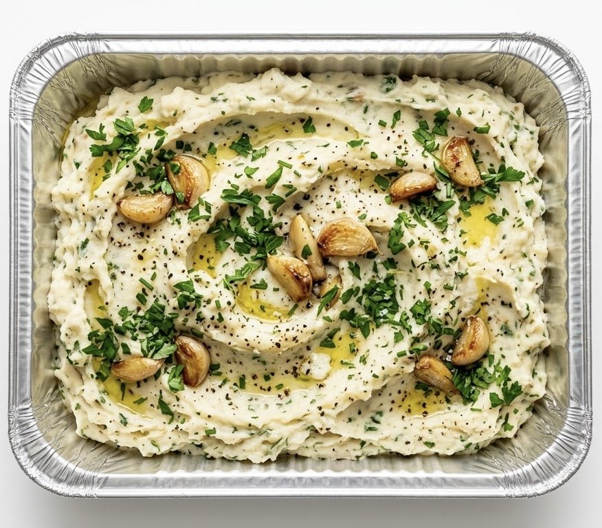 Garlic-Herb Whipped Potatoes