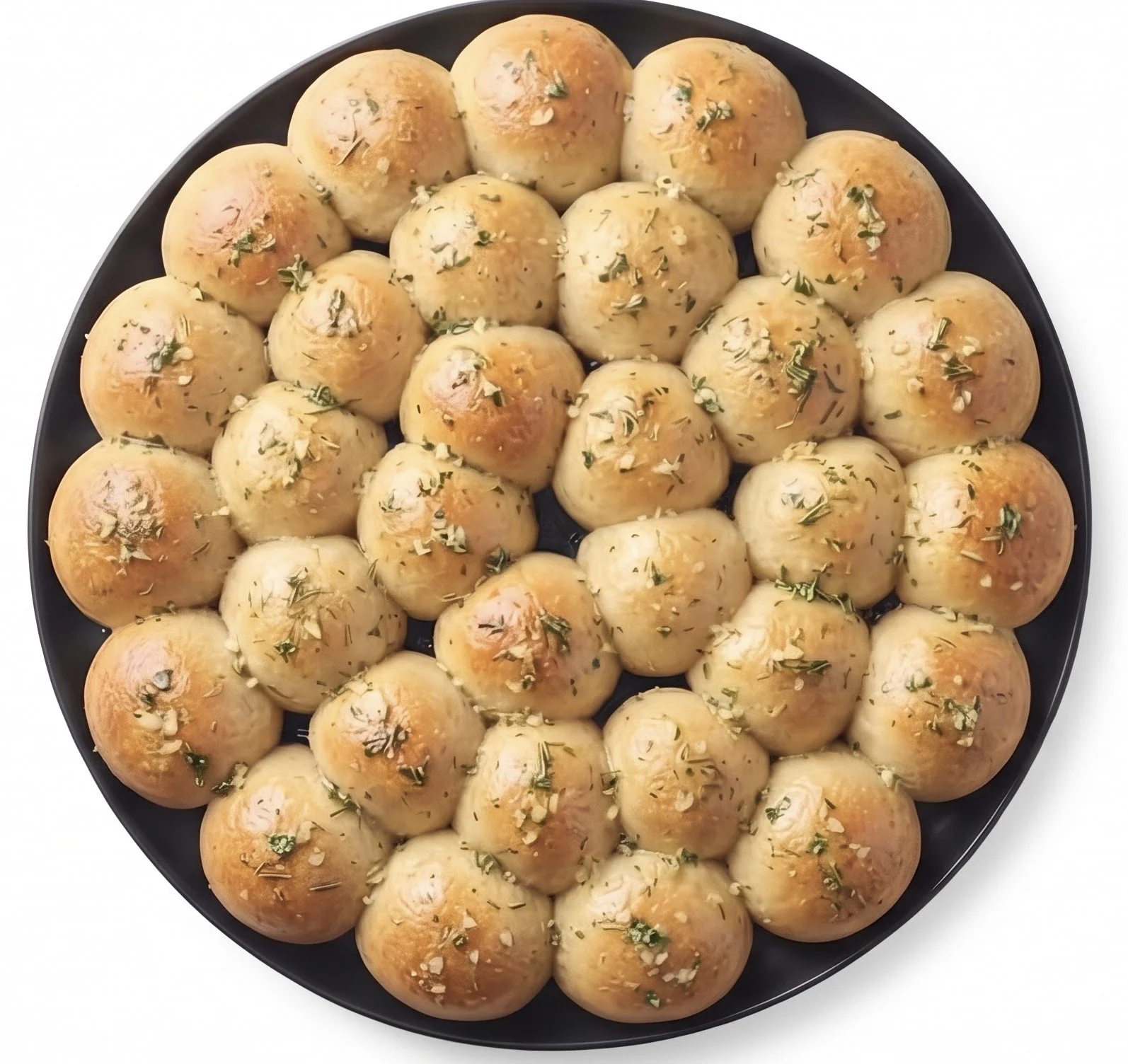 Garlic-Buttered Yeast Rolls