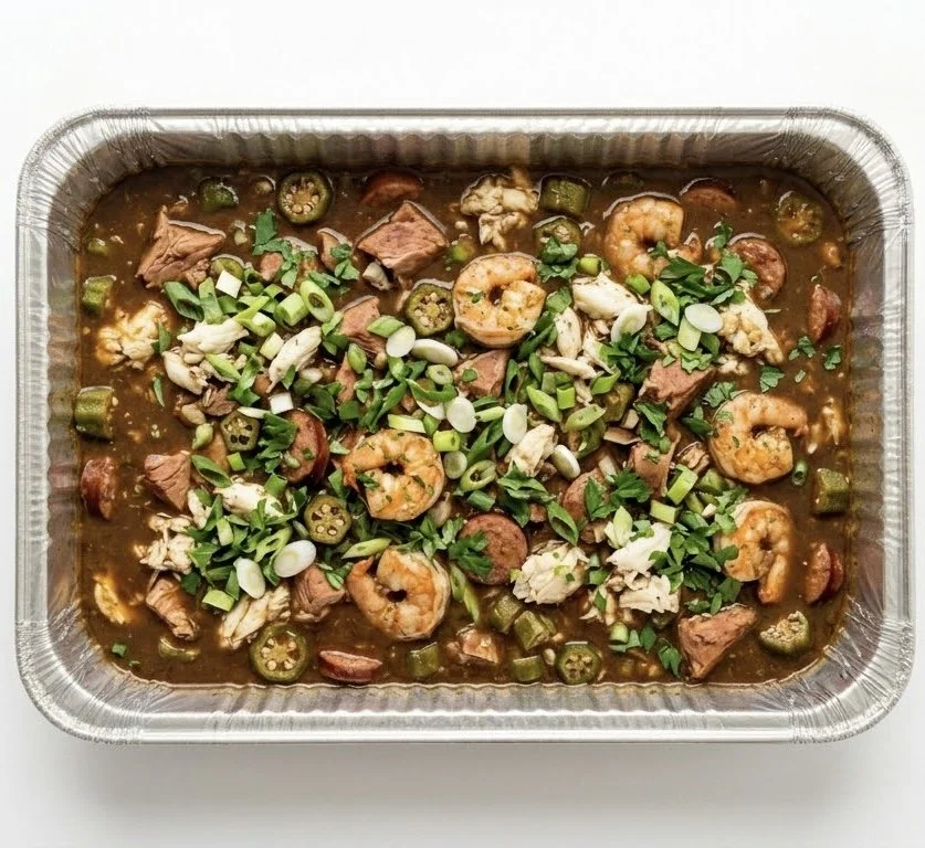 Seafood Gumbo with Jasmine Rice