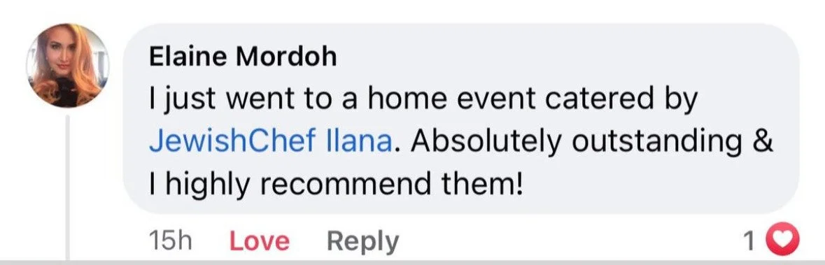 Review of My Jewish Chef Kosher Event Catering Indianapolis Indiana