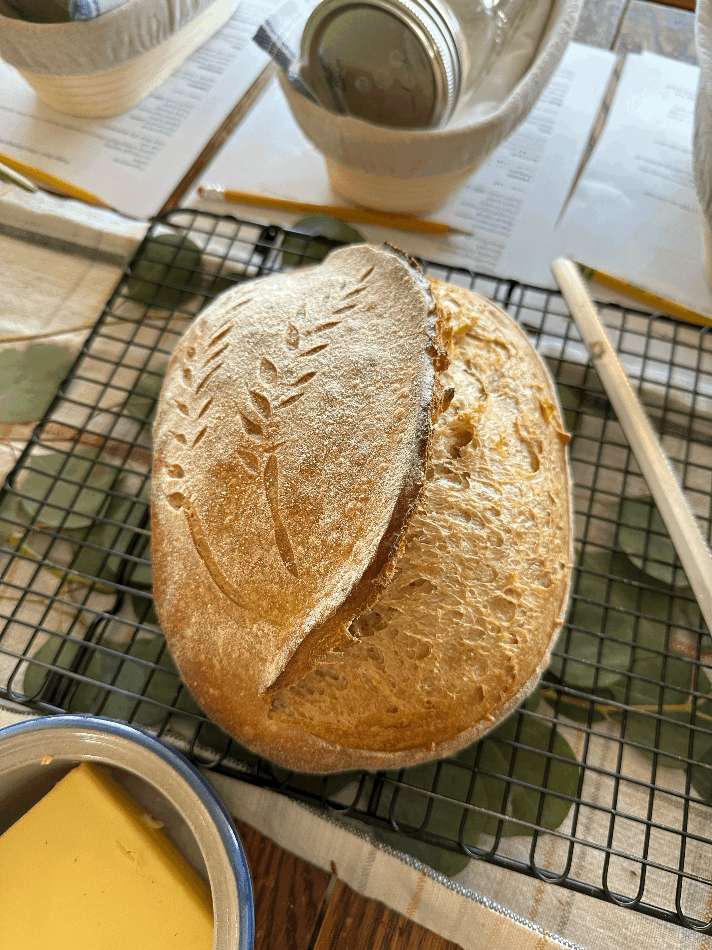 Classic Artisan Sourdough Bread