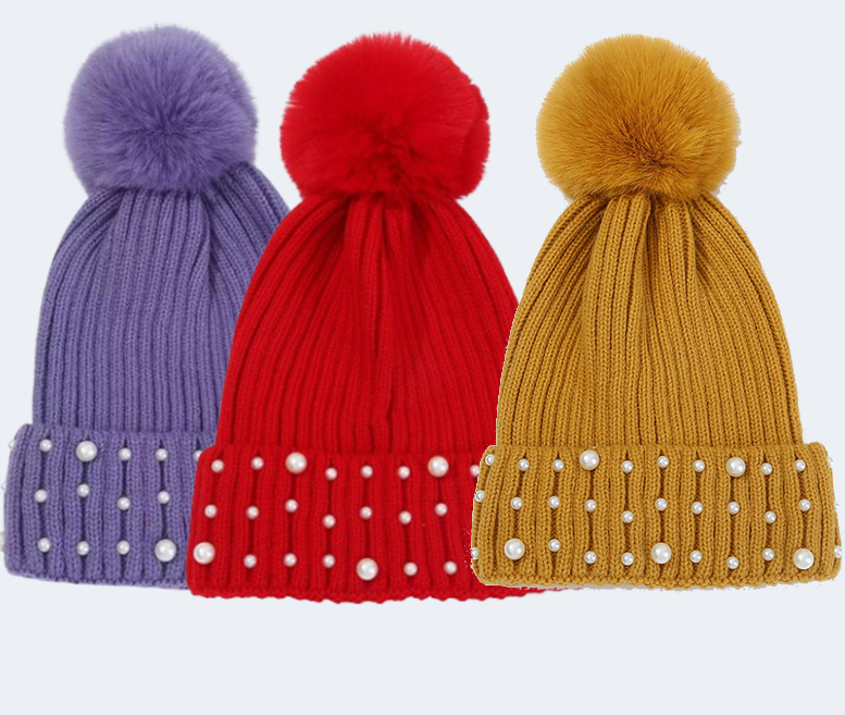 ASSORTED STYLE Royal Pearl Winter Hat