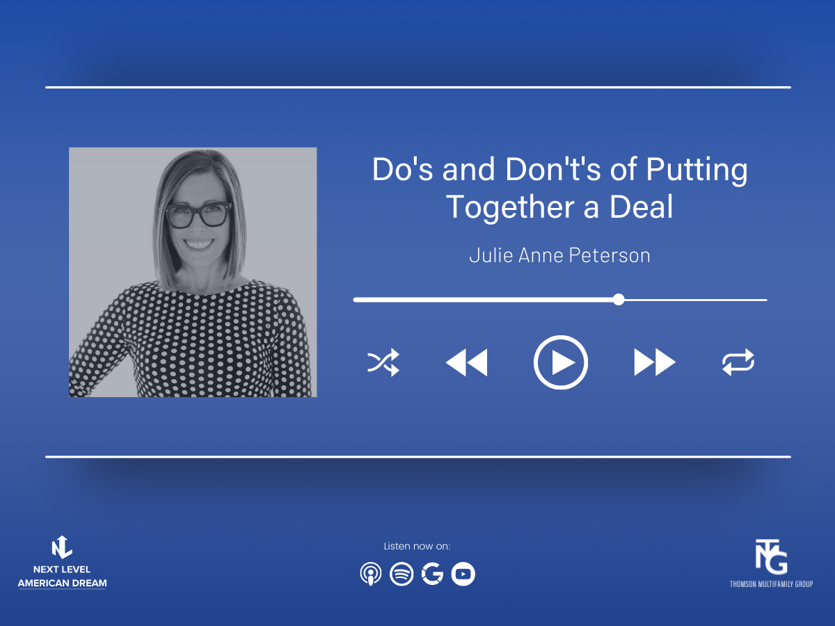 Do's and Don't's of Putting Together a Deal