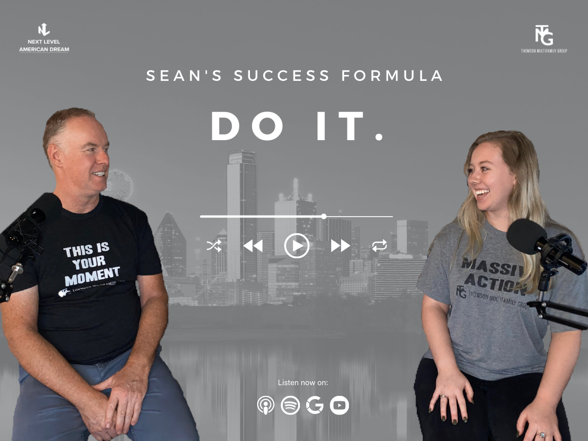DO IT. Sean's Success Formula Step 5