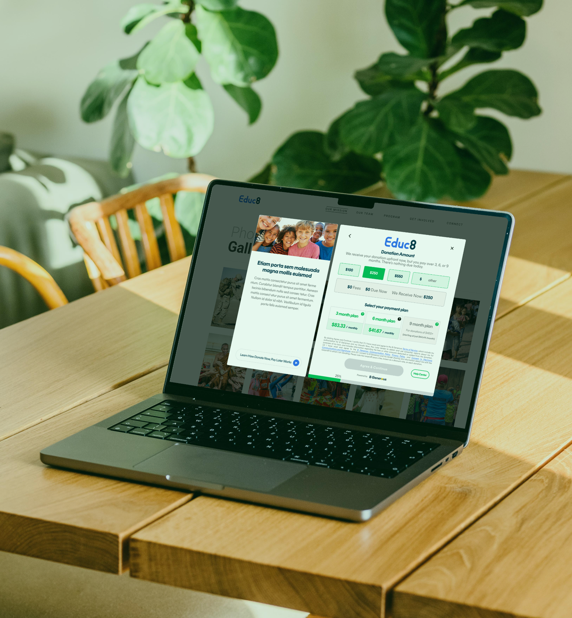 Donate Now, Pay Later