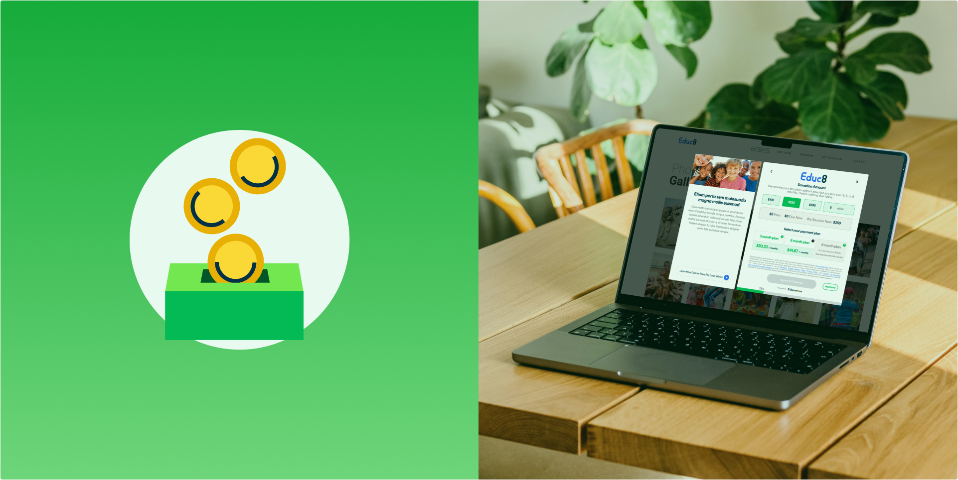 Donate Now, Pay Later