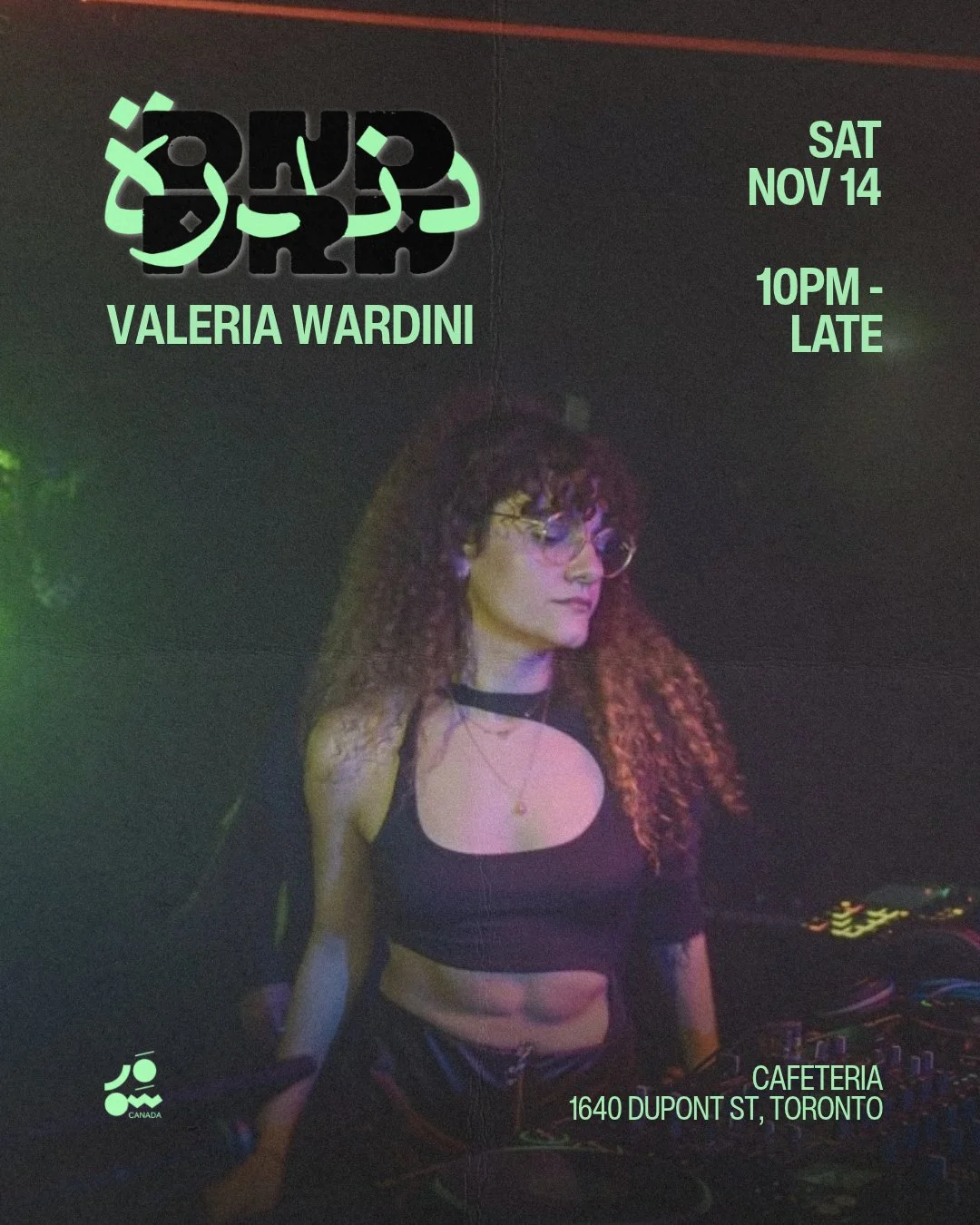 Lebanese-DJ-Valeria-Wardini-RSN8-Toronto-Dandara-Electronic-Music-Party-Nightlife-Events