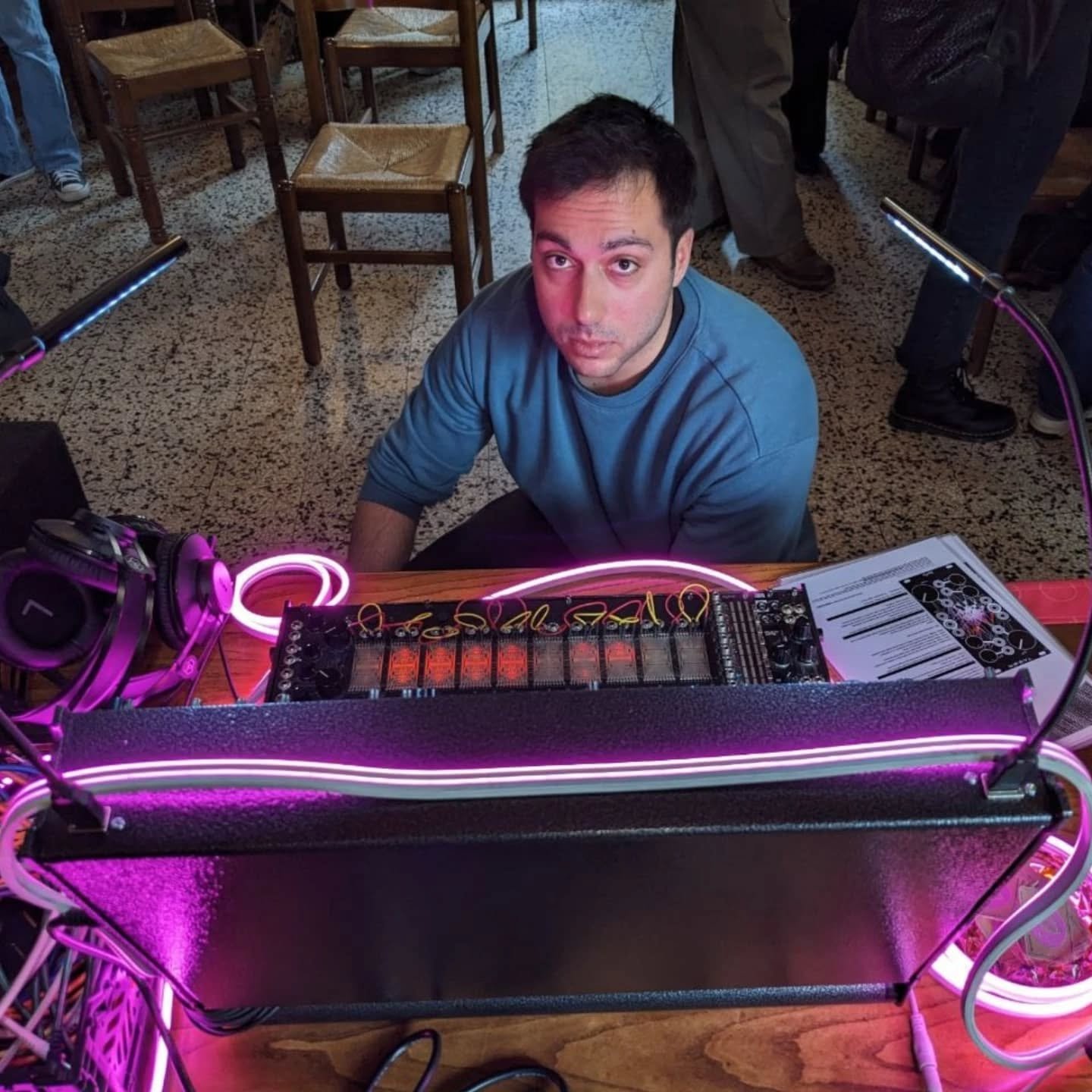 cuc&ugrave; 

#synthexplosion 2025
@trattoria_san_biagio
@leploop 
@nono_modular 
@clank_modular