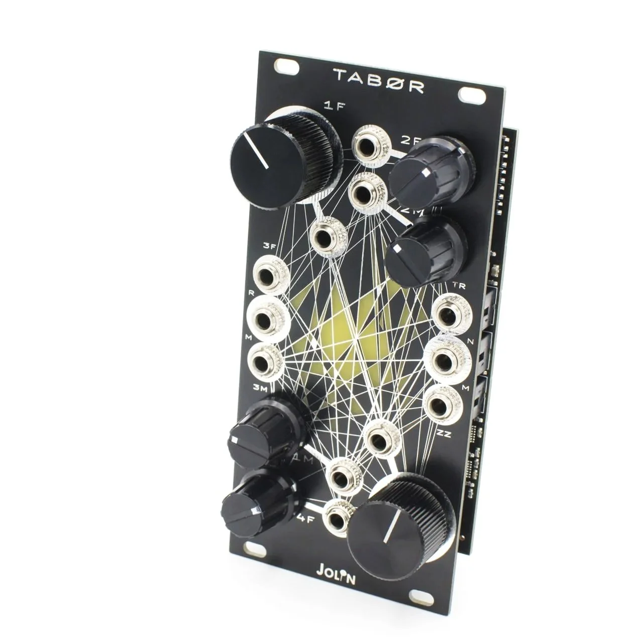 TABOR - rhythmic analogue sound and CV source based on the unpredictability of four avalanche transistors oscillators in a continuous oscillation state