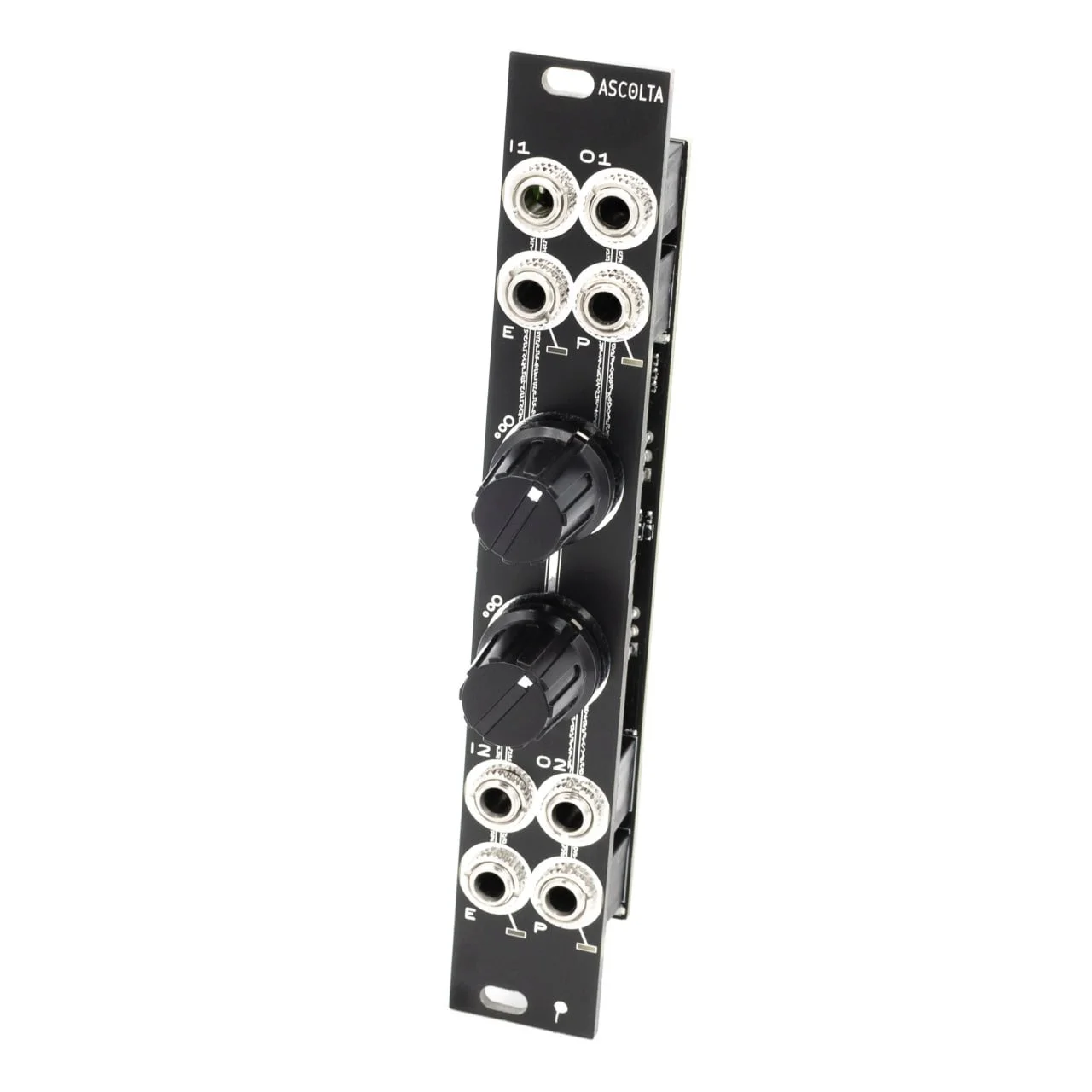 ASCOLTA - dual high fidelity input preamp with envelope follower and peak detector output for each channel.