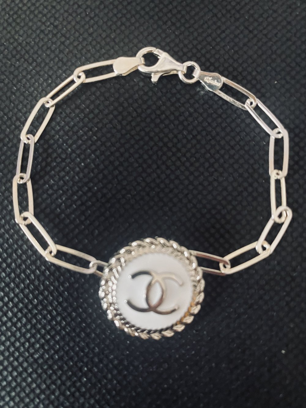chanel bracelet silver new