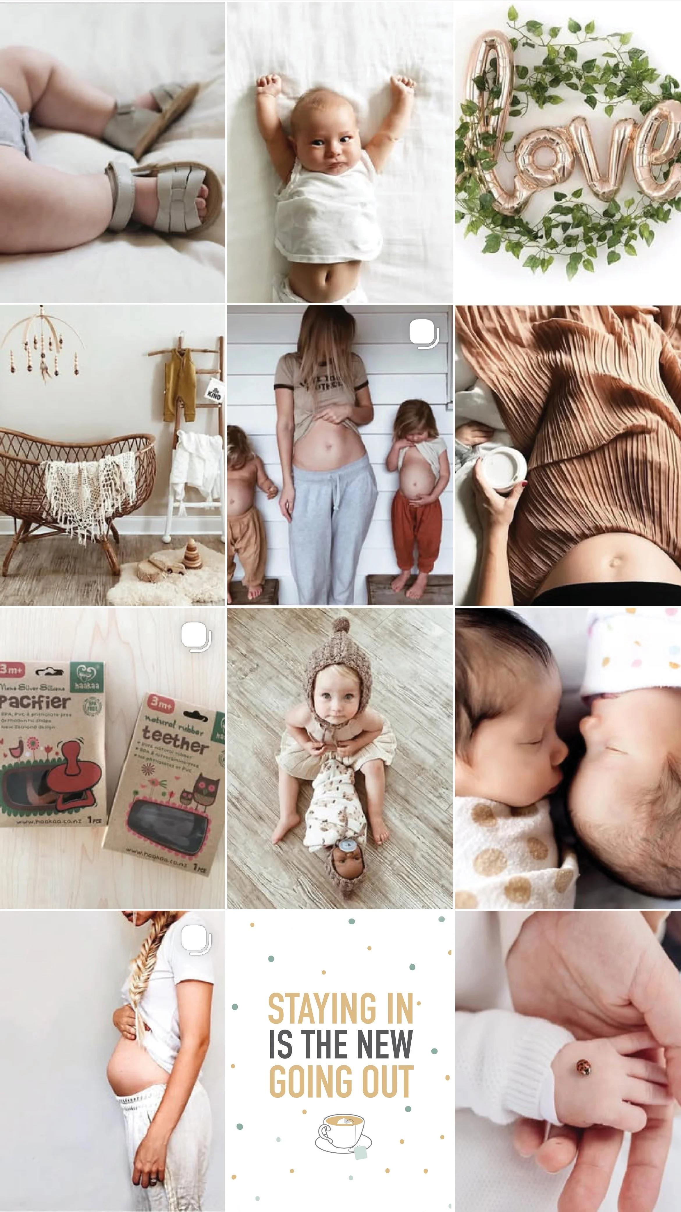 Instagram feed aesthetic OHbaby