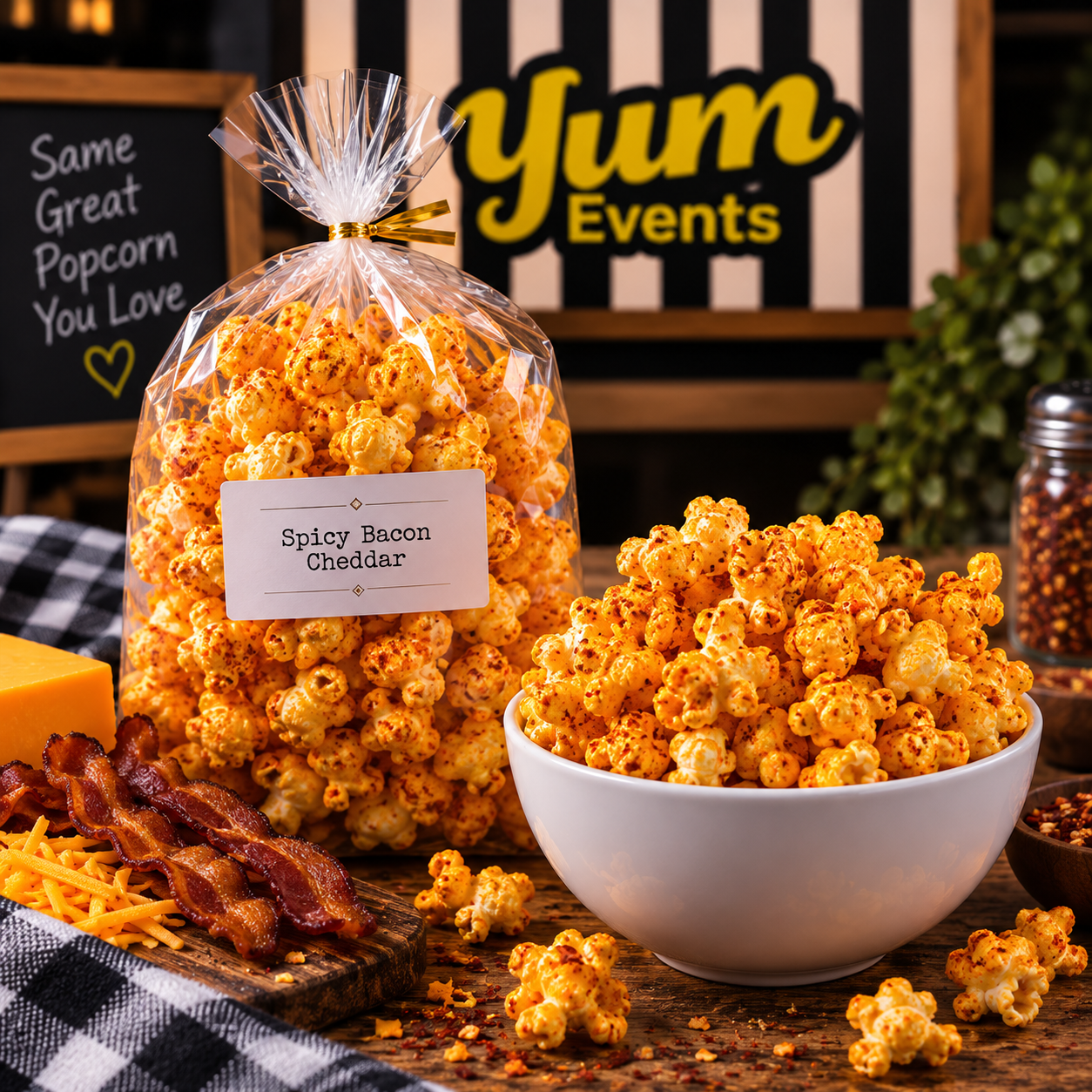 Spicy Bacon Cheddar