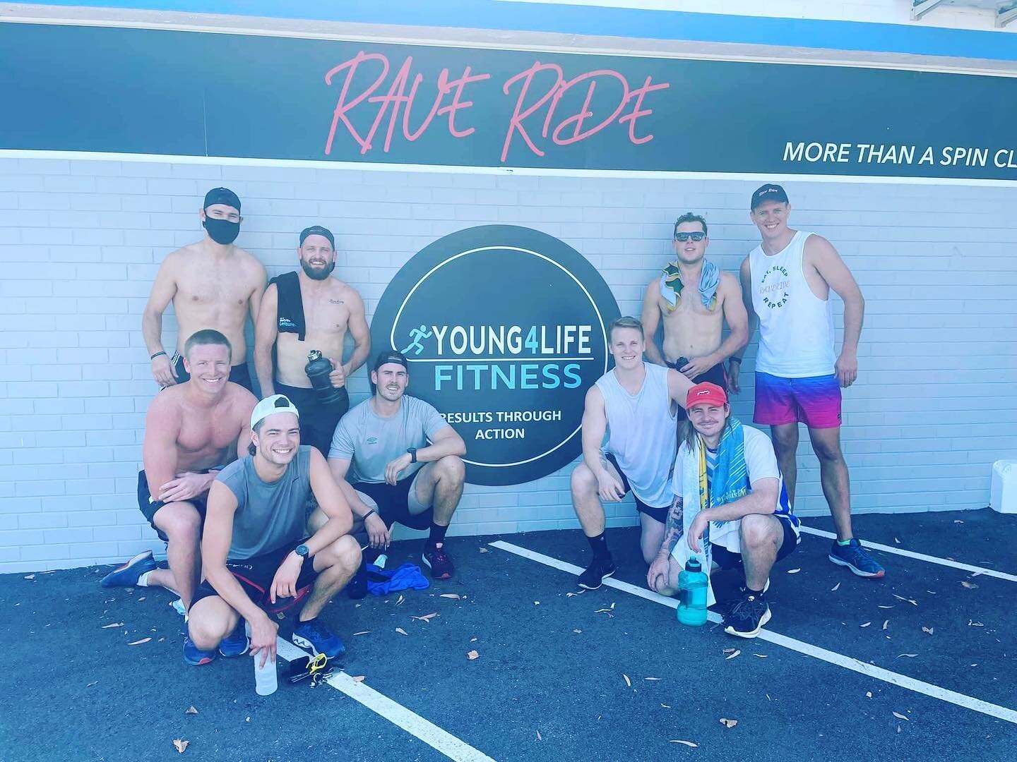 Big thanks to ex CBC player Rob Young for putting the boys through their paces on Saturday morning via his infamous rave ride! @robyoung4life