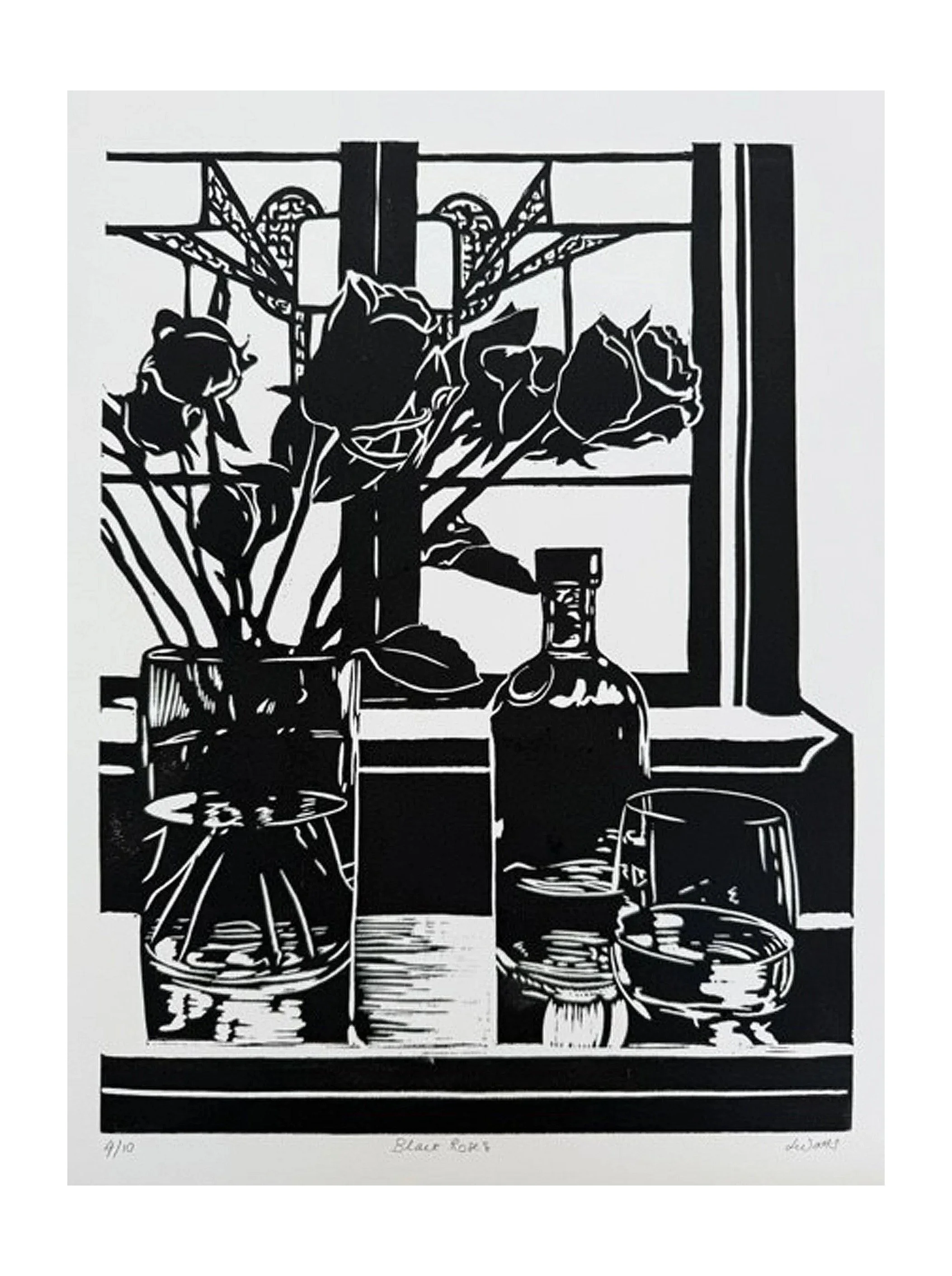 Black Roses by Lucy Watts