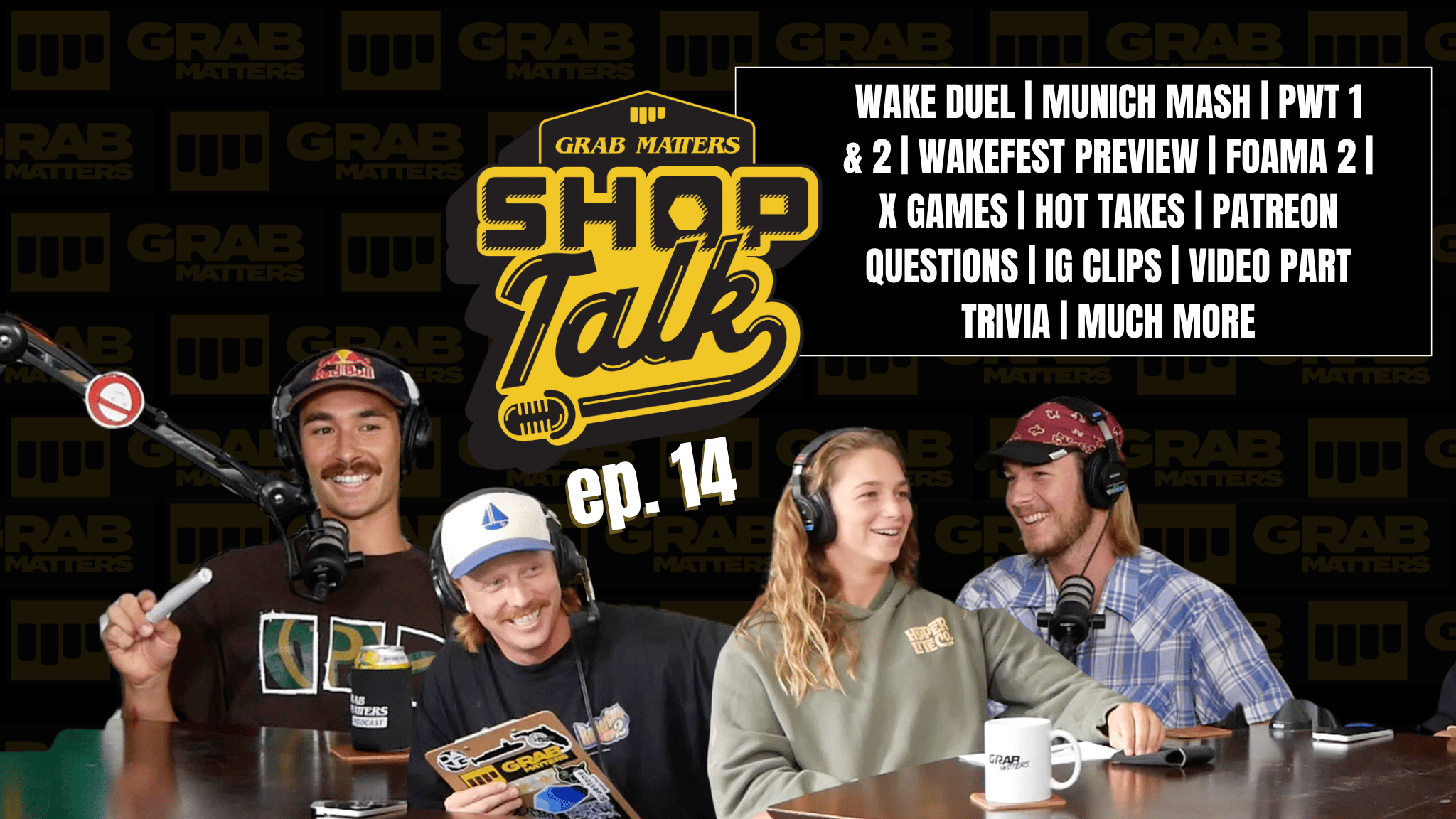 Shop Talk #14 w/Guenther Oka, Campbell Scarborough &amp; Cooper Scarborough