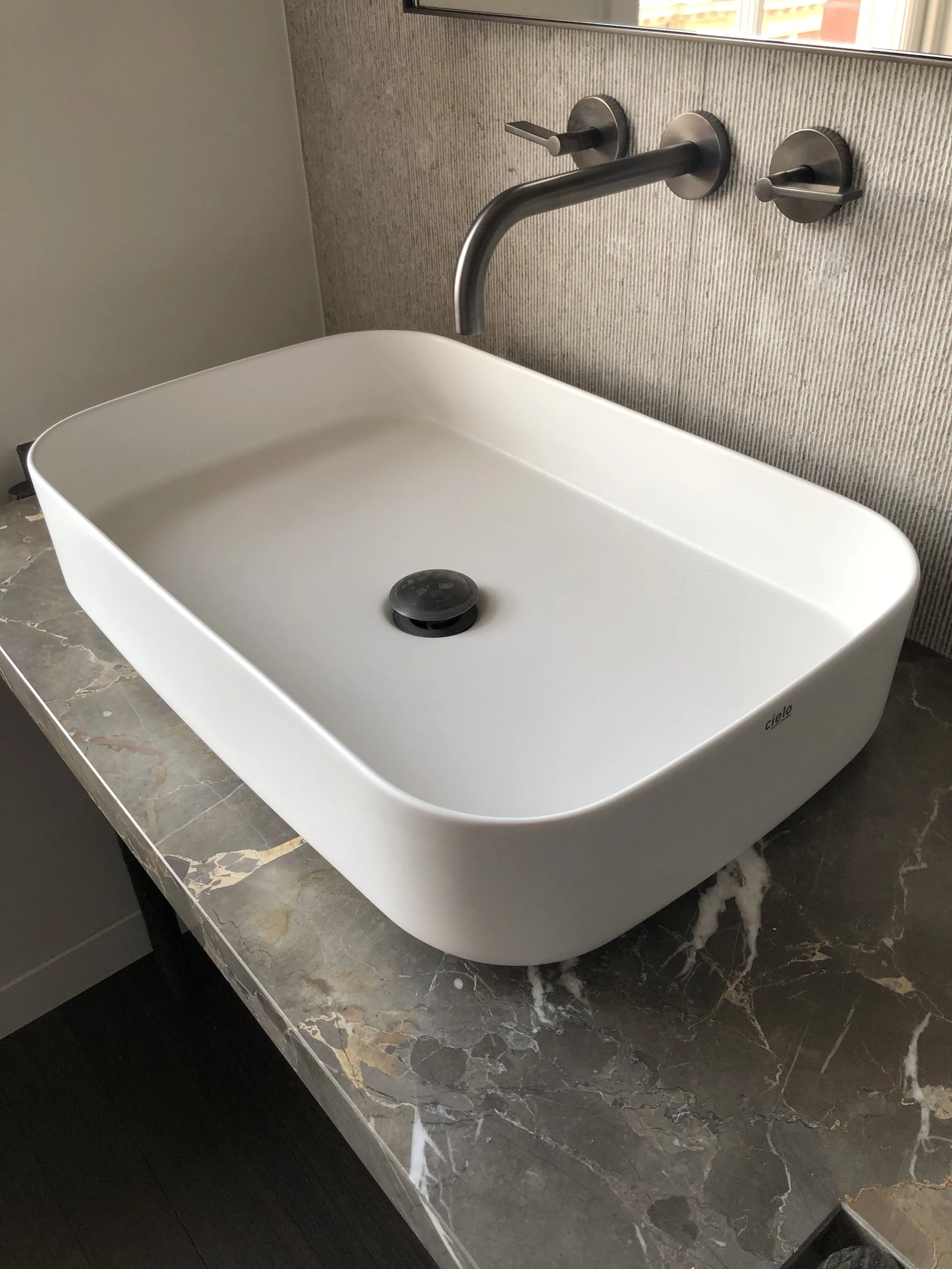 4th Floor Secondary Bathroom Vanity Unit