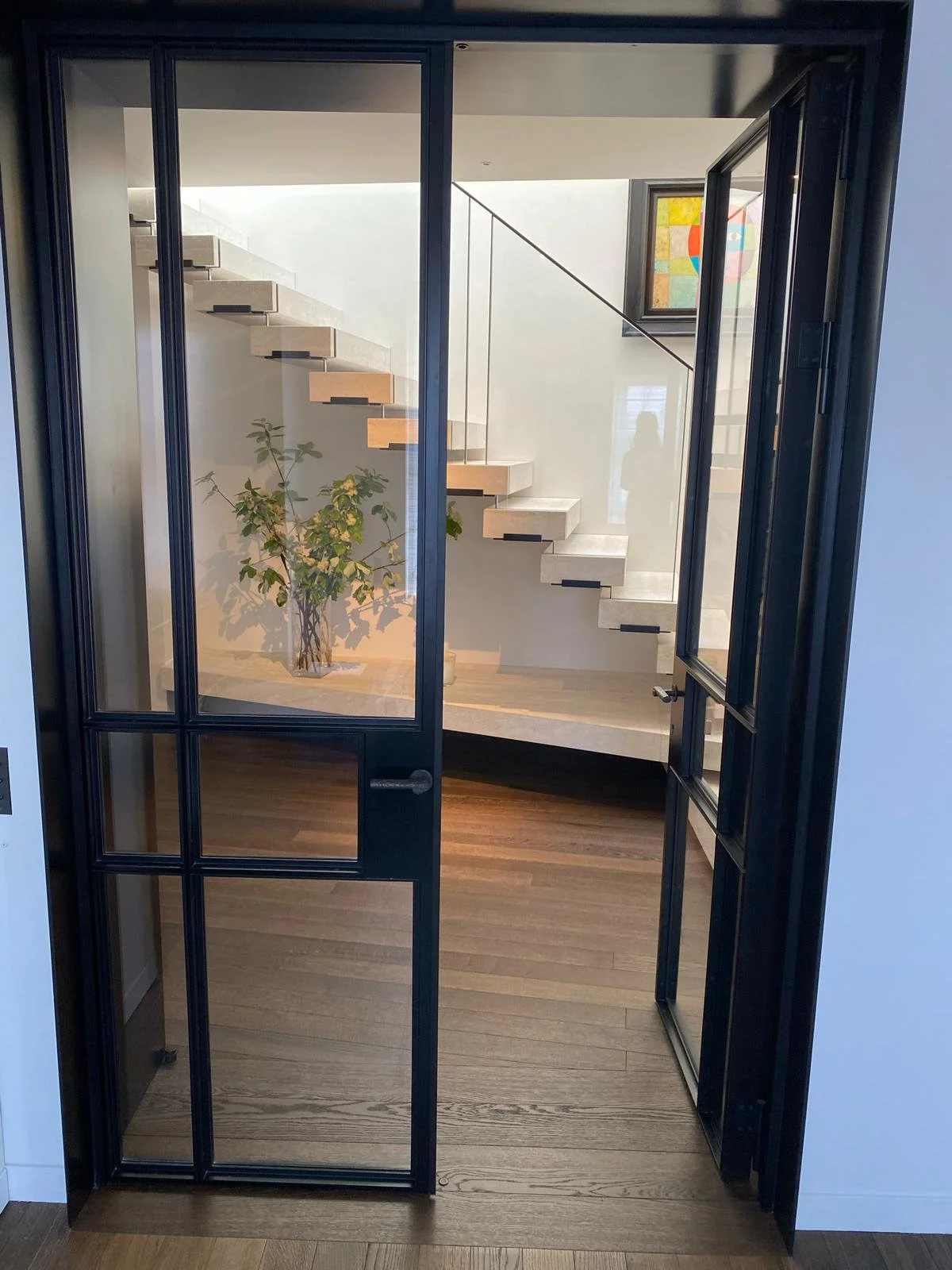 4th Floor Main Entrance Doors