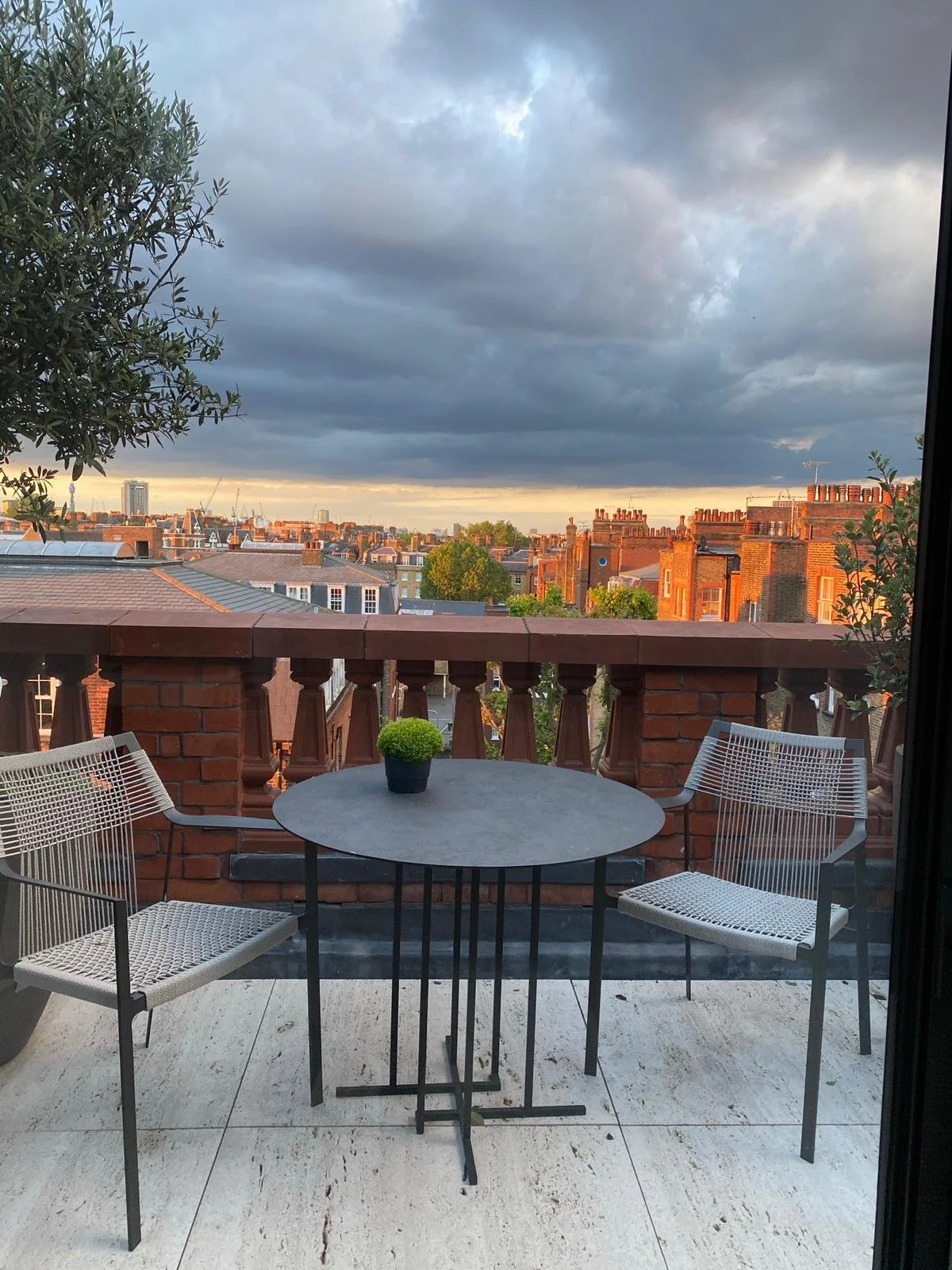 5th Floor Kitchen Terrace looking north