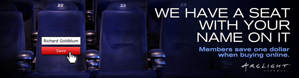 ArcLight website banner and Print ad