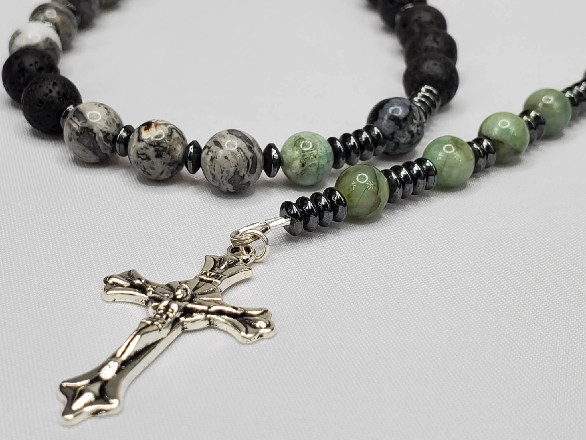Embark on a soul-stirring voyage with our handcrafted custom 108 bead Malabead necklace, featuring genuine gemstones ethically sourced from the depths of the earth. Imbued with traditional Tibetan symbolism and a tassel filled with profound meaning.