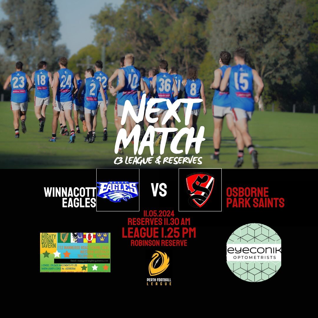 Round 6 coming in hot. 

As we approach a third of the way through the season all teams are firmly in contention for finals spots. 

3 huge games all at Robinson Reserve this week as we celebrate our sponsors. 
#perthfooty #perthfootballleague #ohwhe