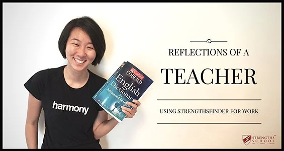 Using StrengthsFinder for Work - Reflections of a Teacher