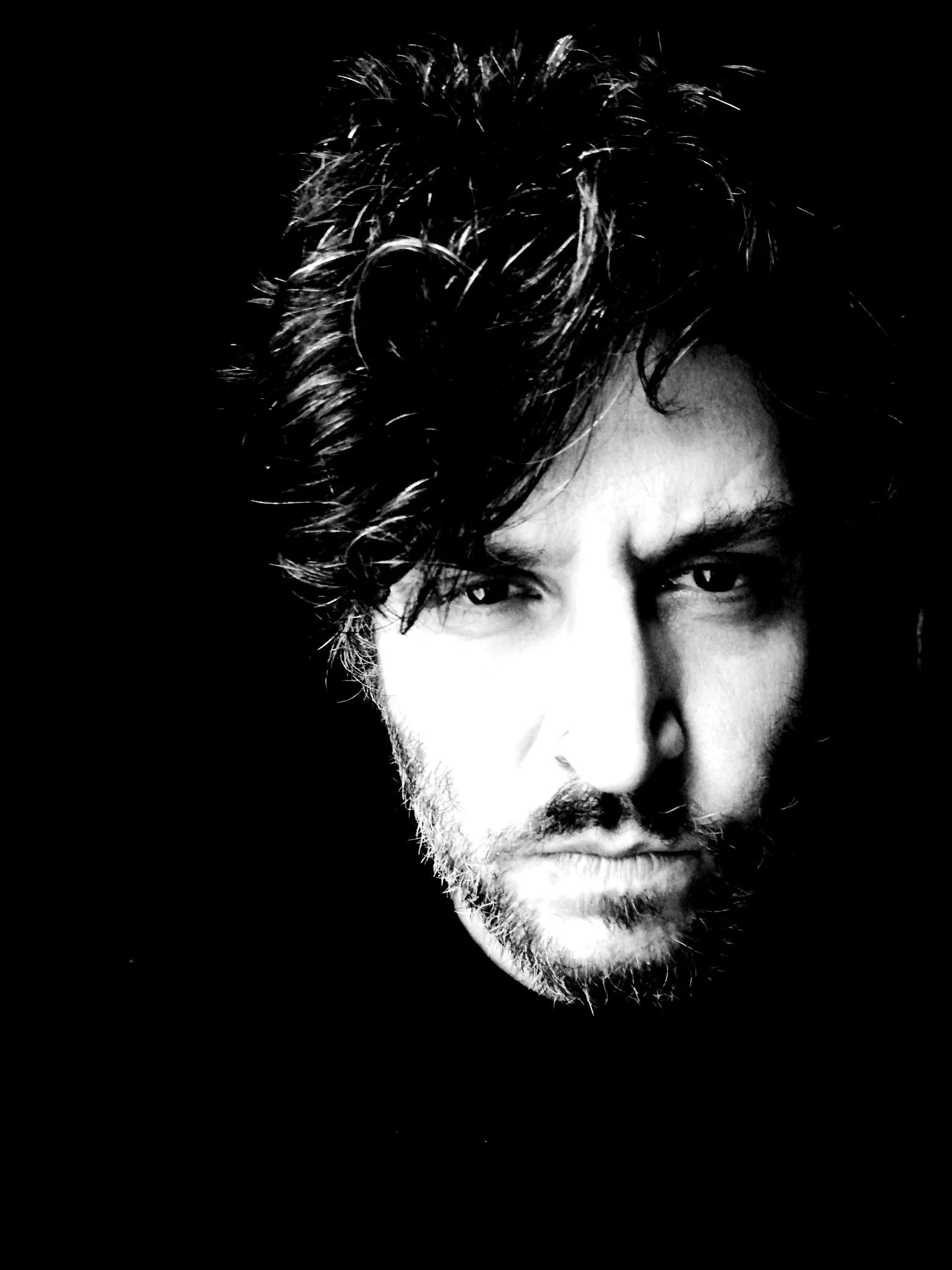 Black and White photo of Massimiliano Marianni