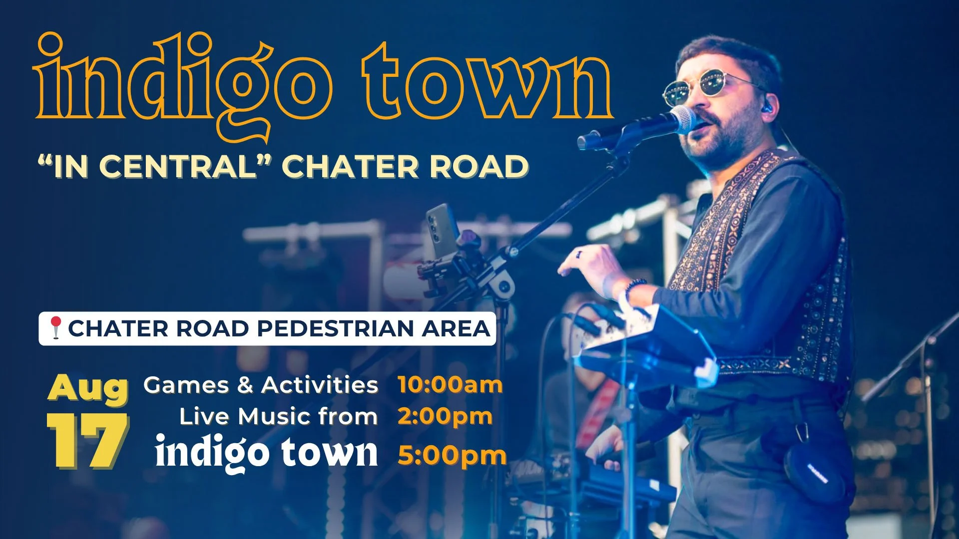 Live at “IN CENTRAL” Chater Road