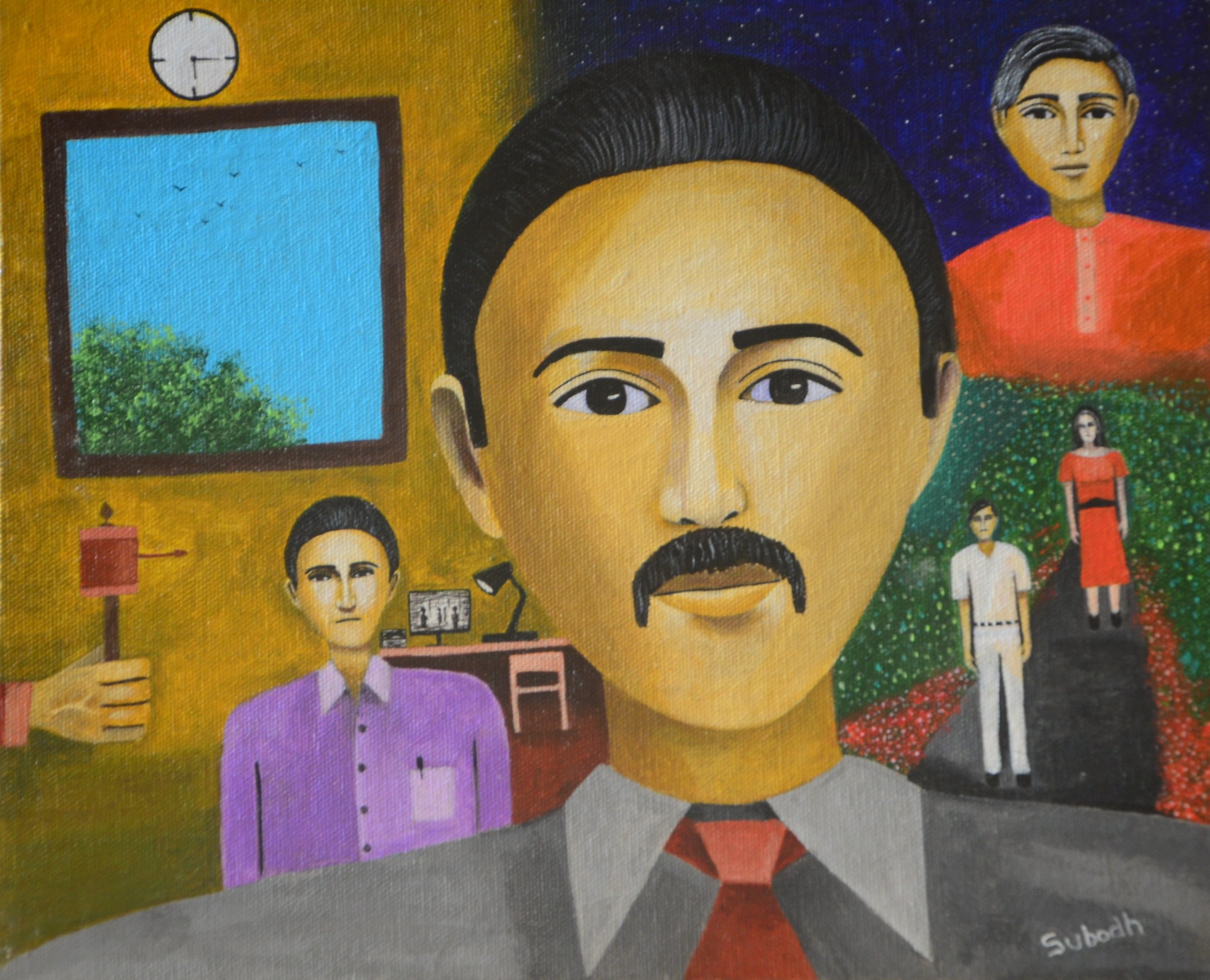 12/10 inches
acrylic on canvas
