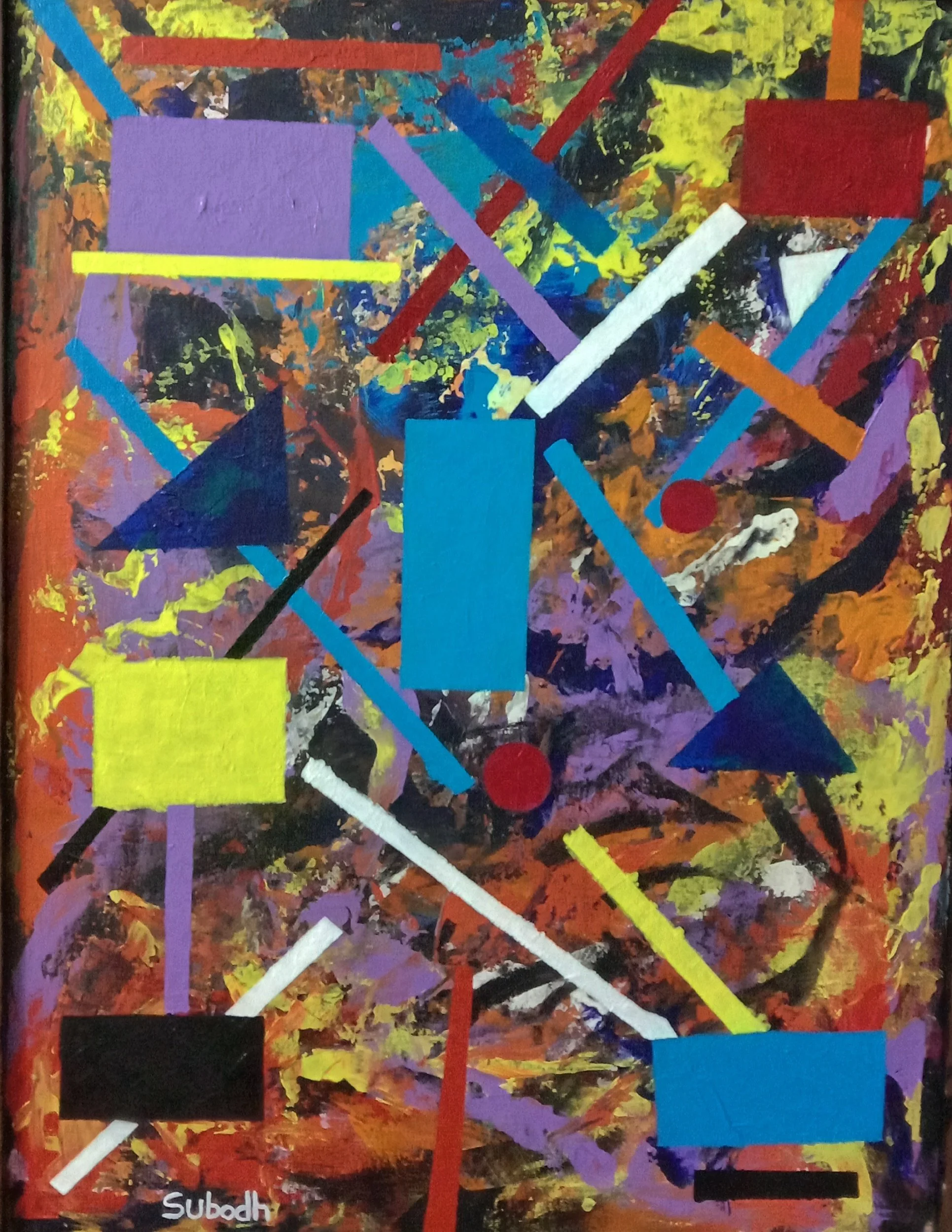 Untitled
Acrylic on canvas board
18/24 inches
