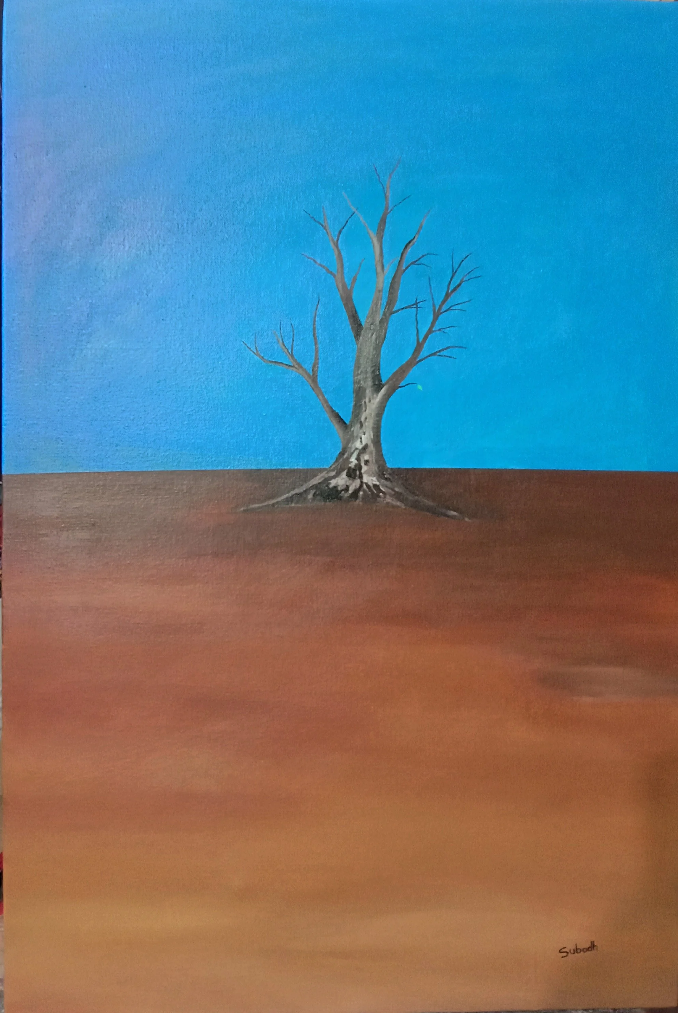 The last leaf
Acrylic on canvas
20/30 inches