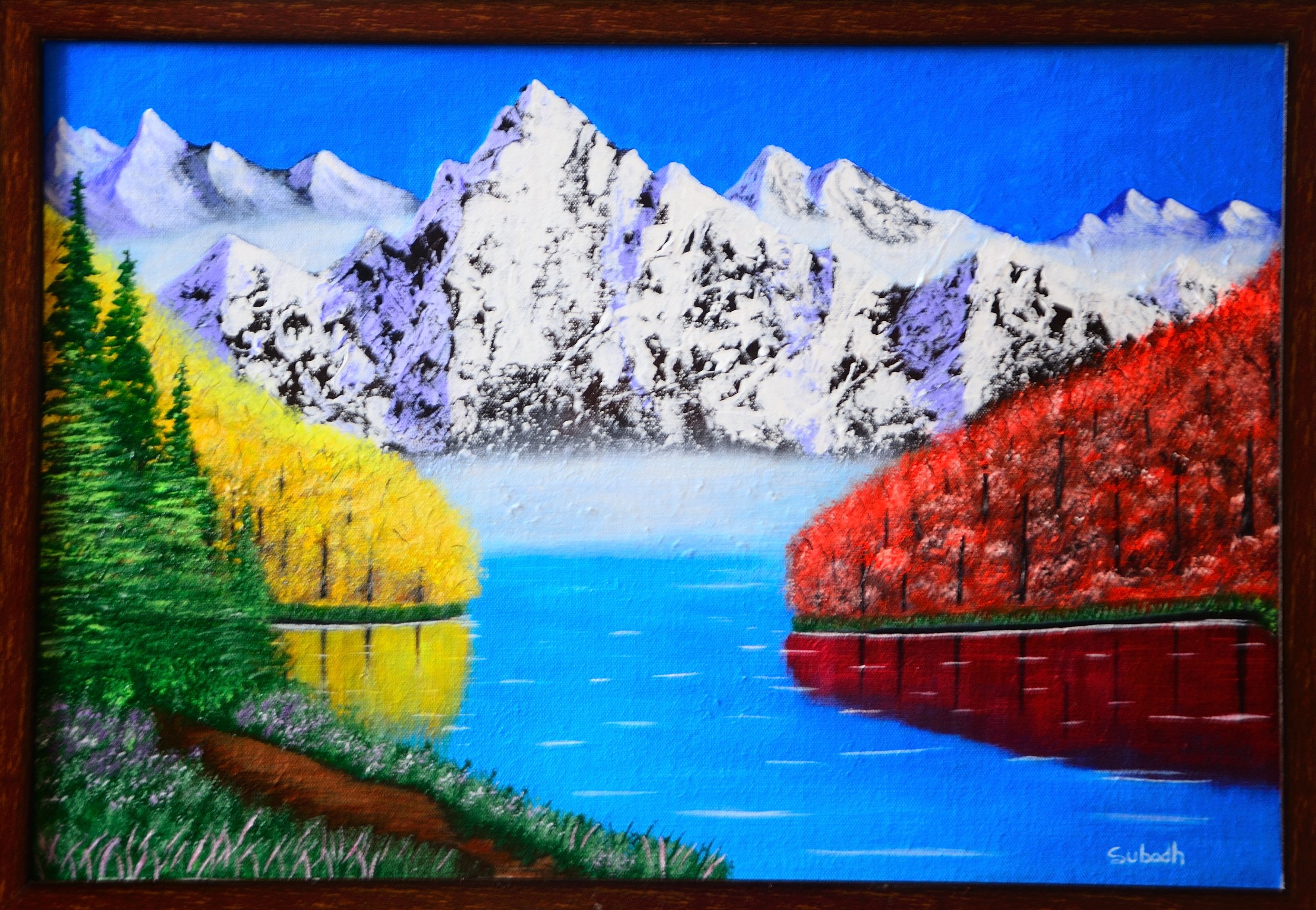 morning mist
acrylic on canvas board
23.5/16.5