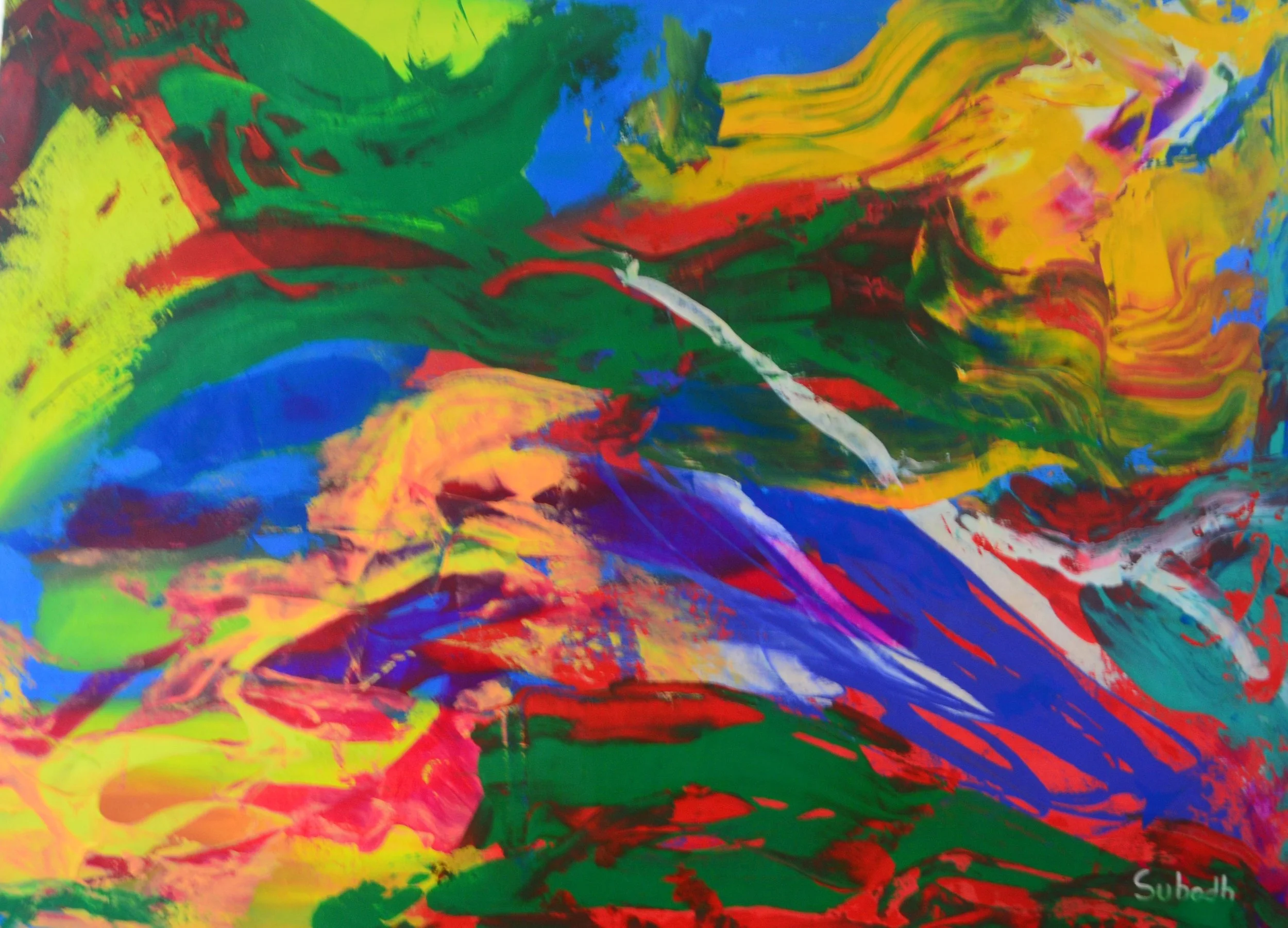 untitled
acrylic on cotton
48/36 inches