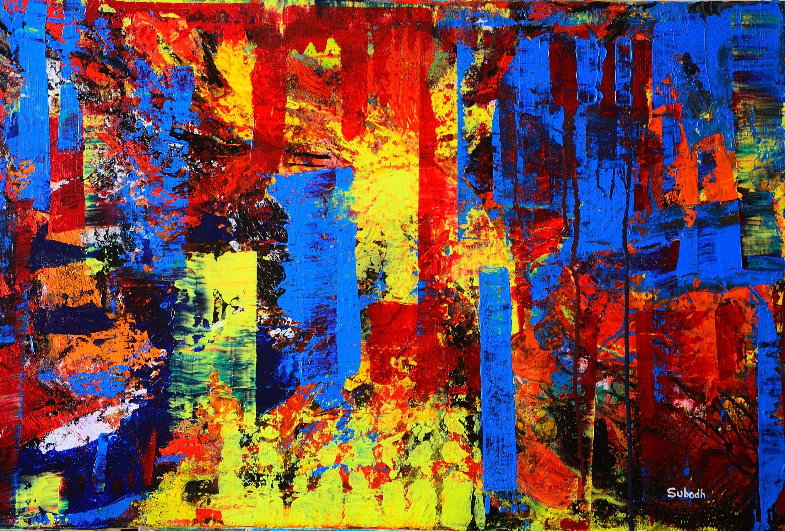untitled
acrylic on stretched canvas
36/24 inches 